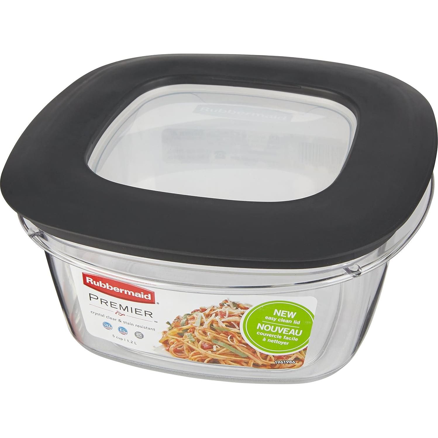 Contenedor de Almacenamiento Rubbermaid Premier 5 Tazas Libre de BPA