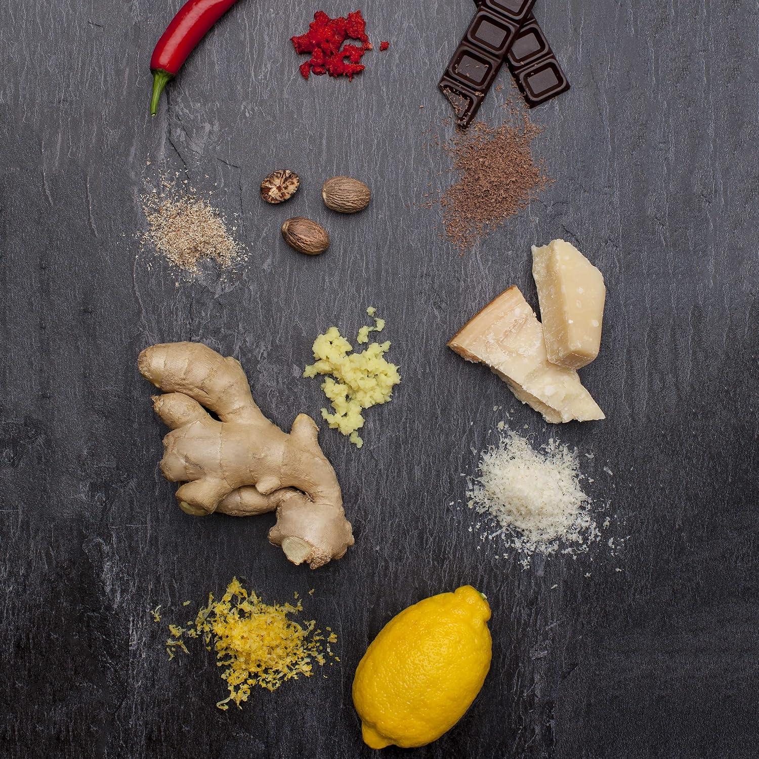 Rallador Zester Microplane Premium Acero Inoxidable Azul 32cm