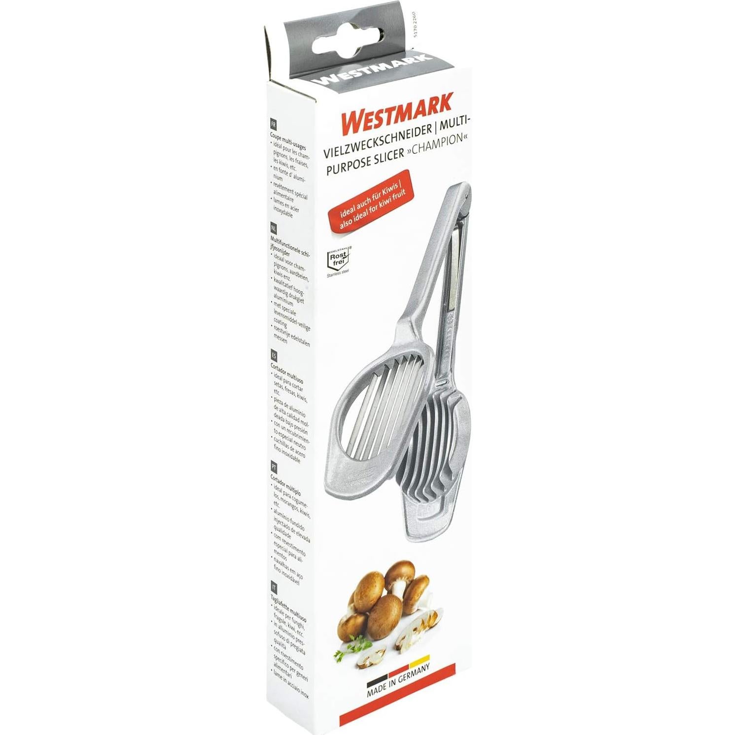 Cortador de Champiñones y Huevos Westmark - Acero Inoxidable