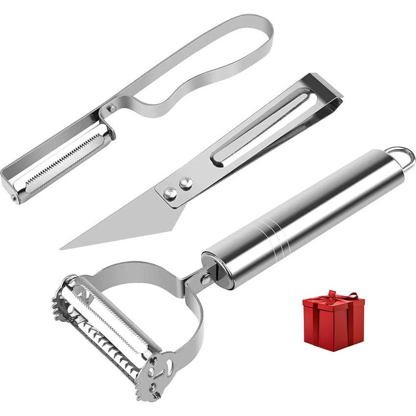 Cortador de Mandolina Genérico Ajustable Acero Inoxidable 3 Grosor