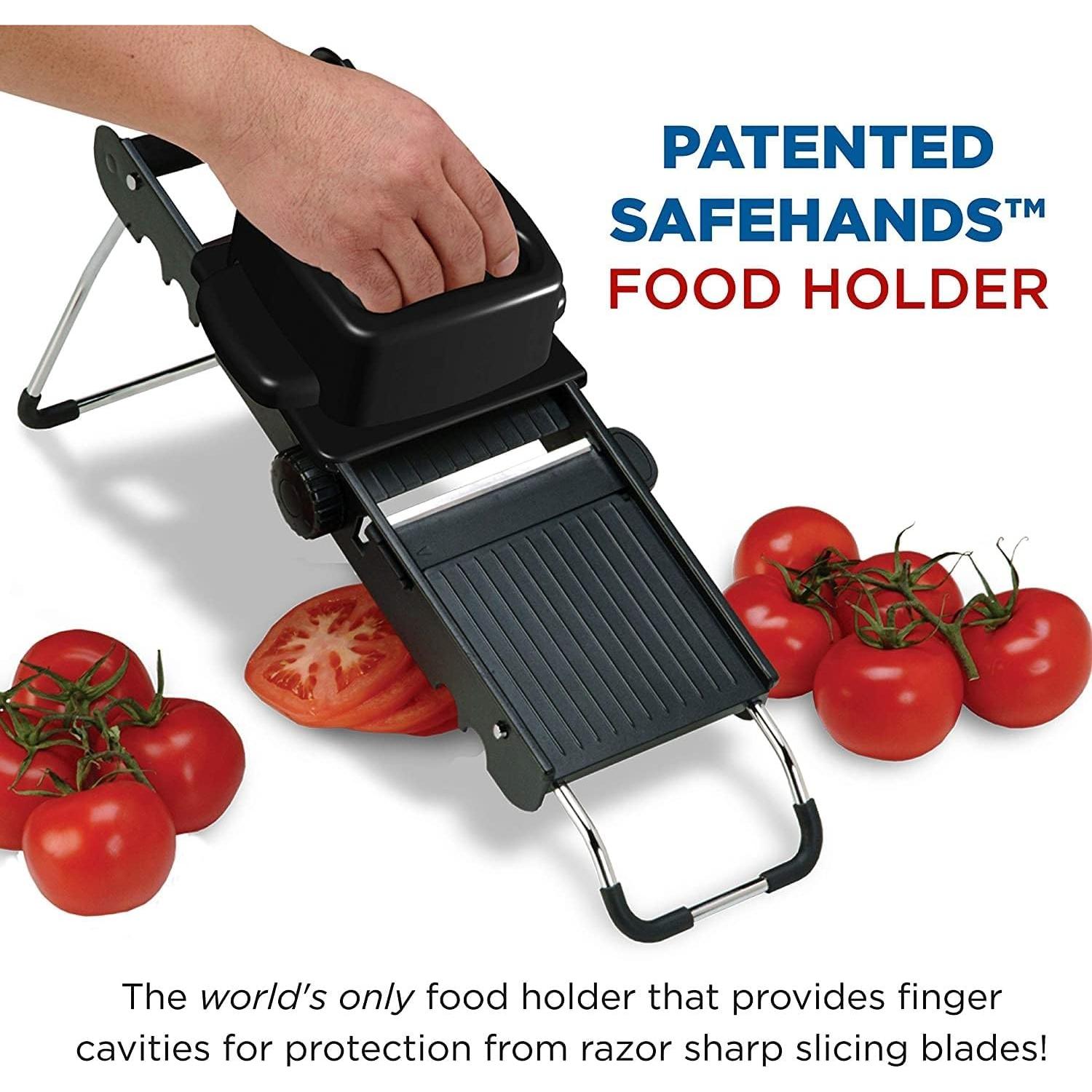 Mandolín Jaccard ABS SafeHands con 7 cuchillas intercambiables