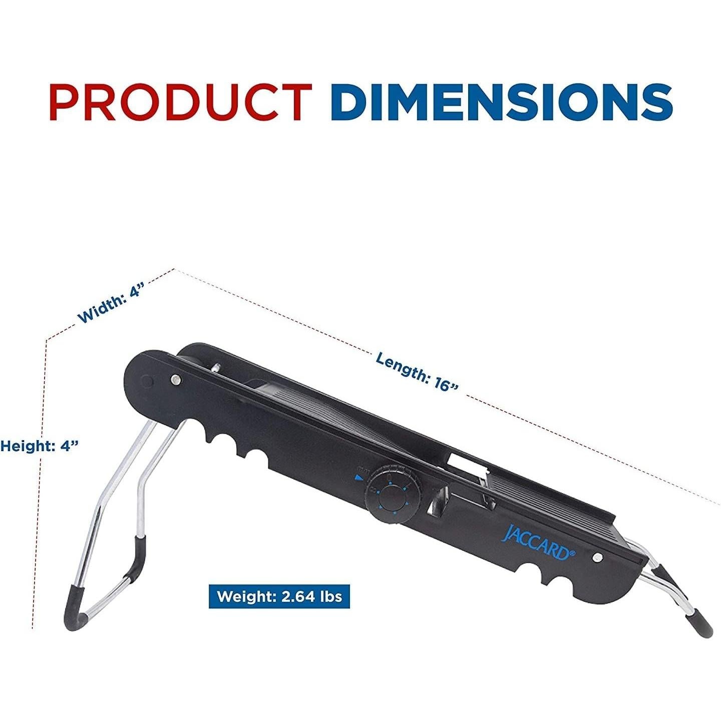 Mandolín Jaccard ABS SafeHands con 7 cuchillas intercambiables