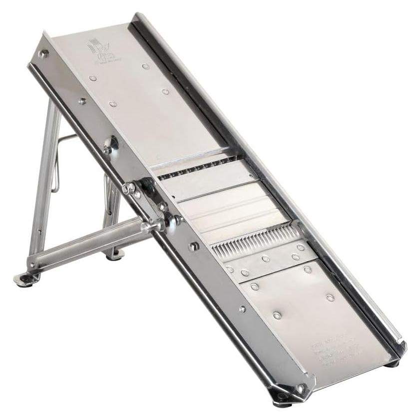 Mandolina de Acero Inoxidable Bron Coucke 3601 Gris Manual