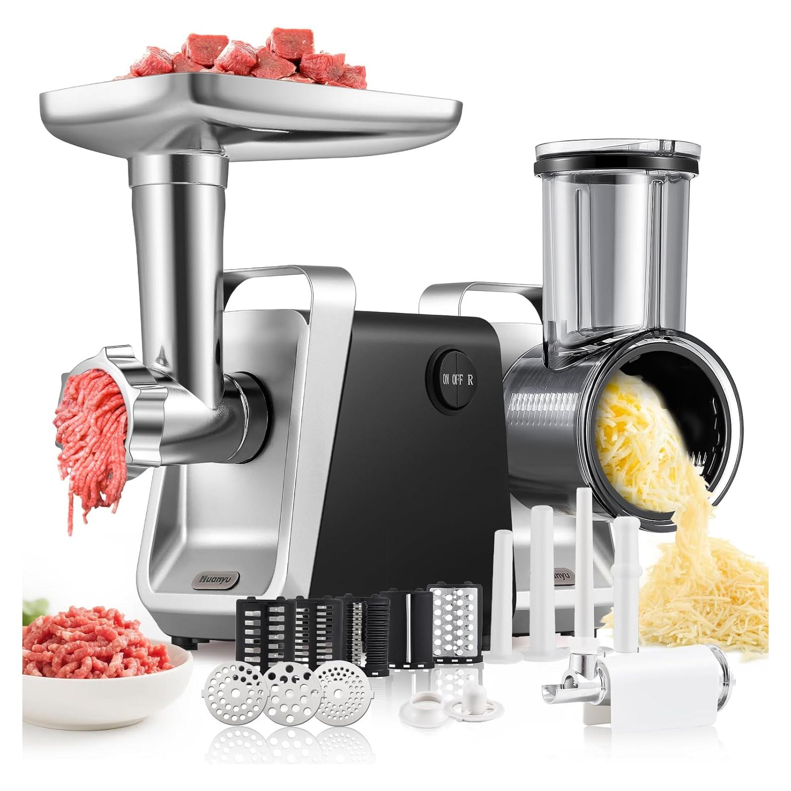 Picadora de Carne Eléctrica Huanyu 250W Multifuncional