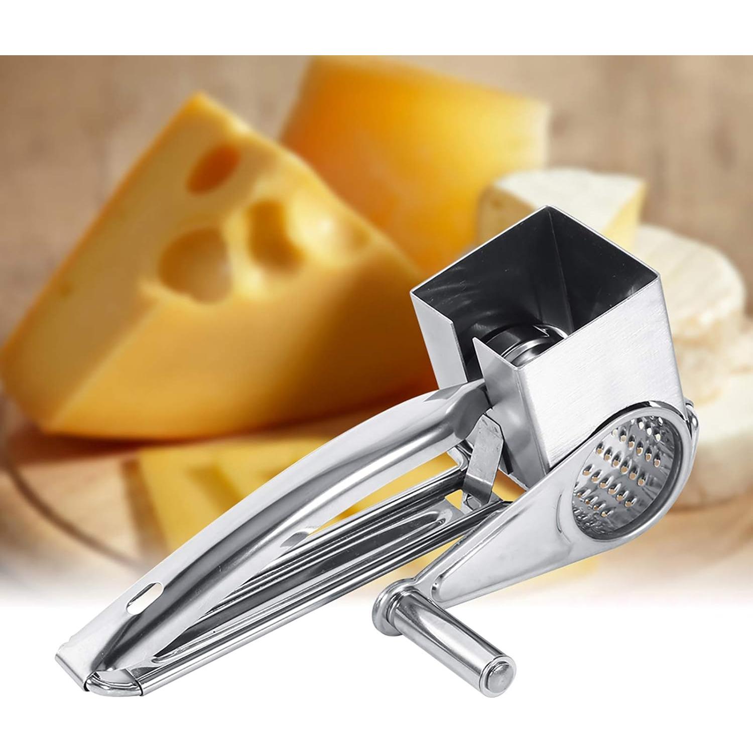 Rallador de Queso Manual Haofy de Acero Inoxidable 20x11.6cm