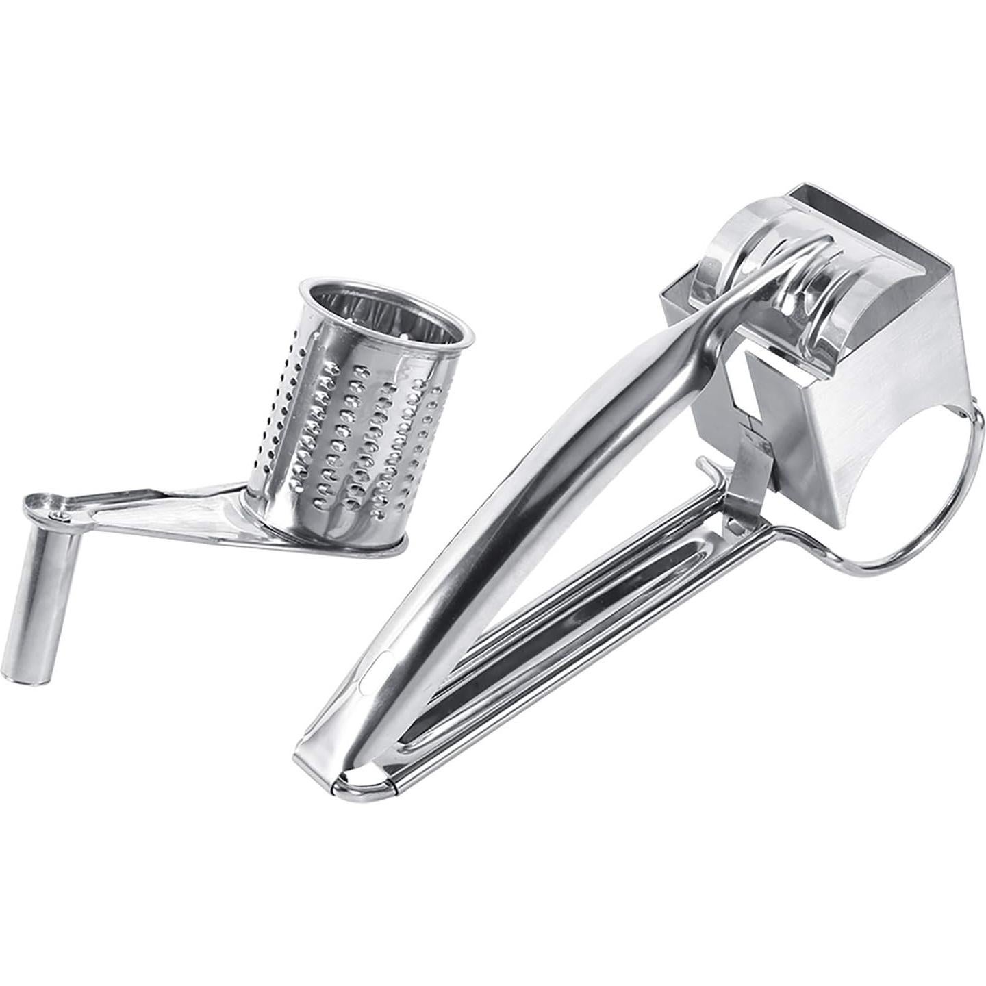 Rallador de Queso Manual Haofy de Acero Inoxidable 20x11.6cm