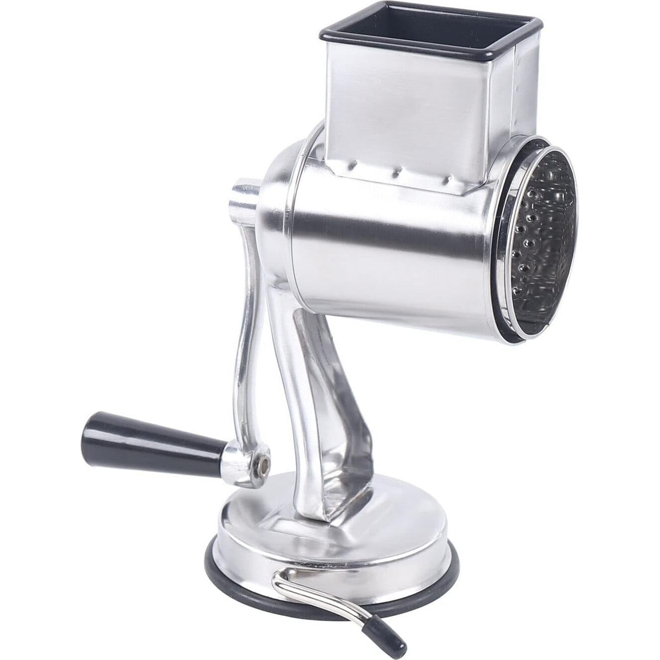 Rallador Rotatorio DYNAMI 5 en 1 Acero Inoxidable Ventosa