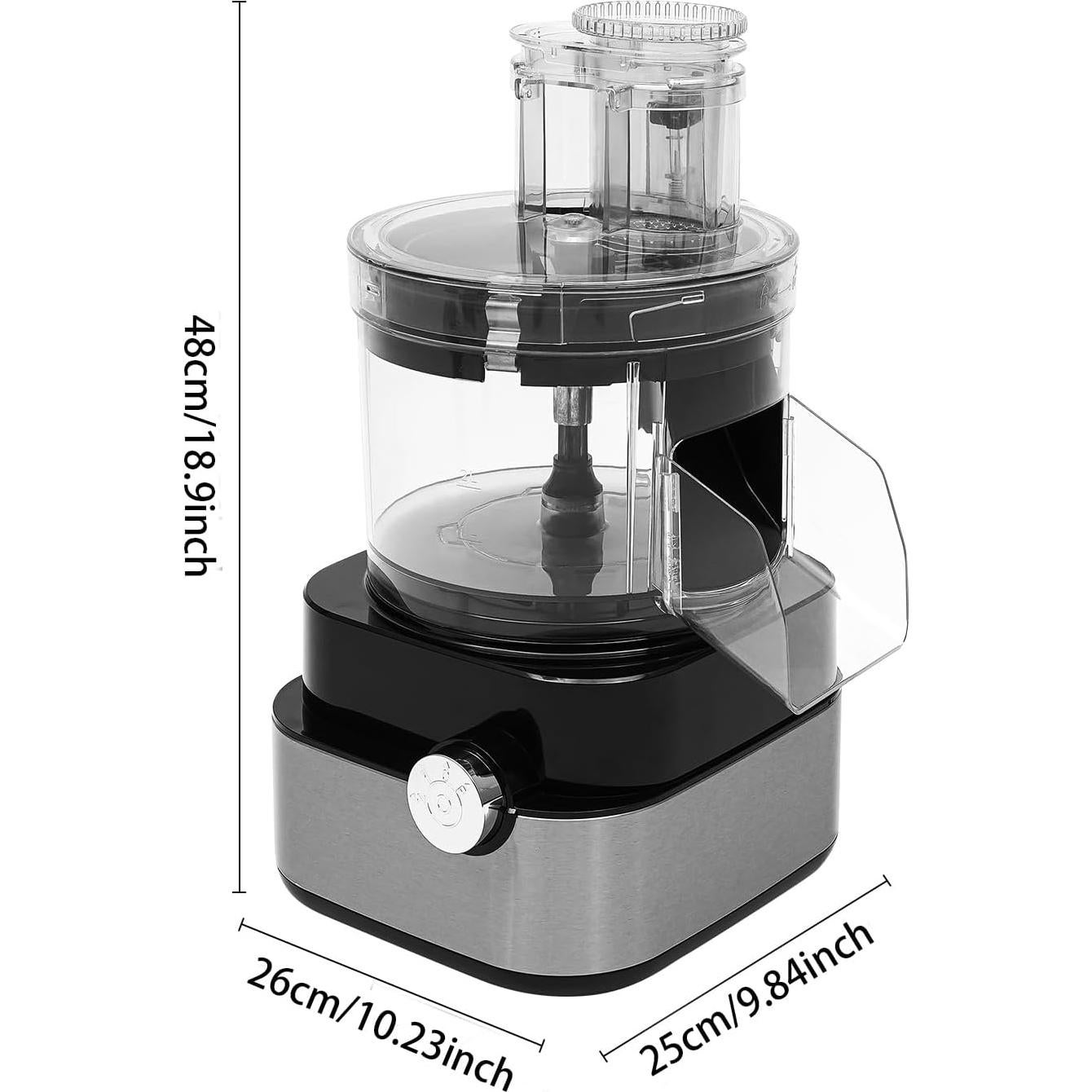 Procesador de Alimentos TREMENPOW 5 L 600W Eléctrico 5-en-1