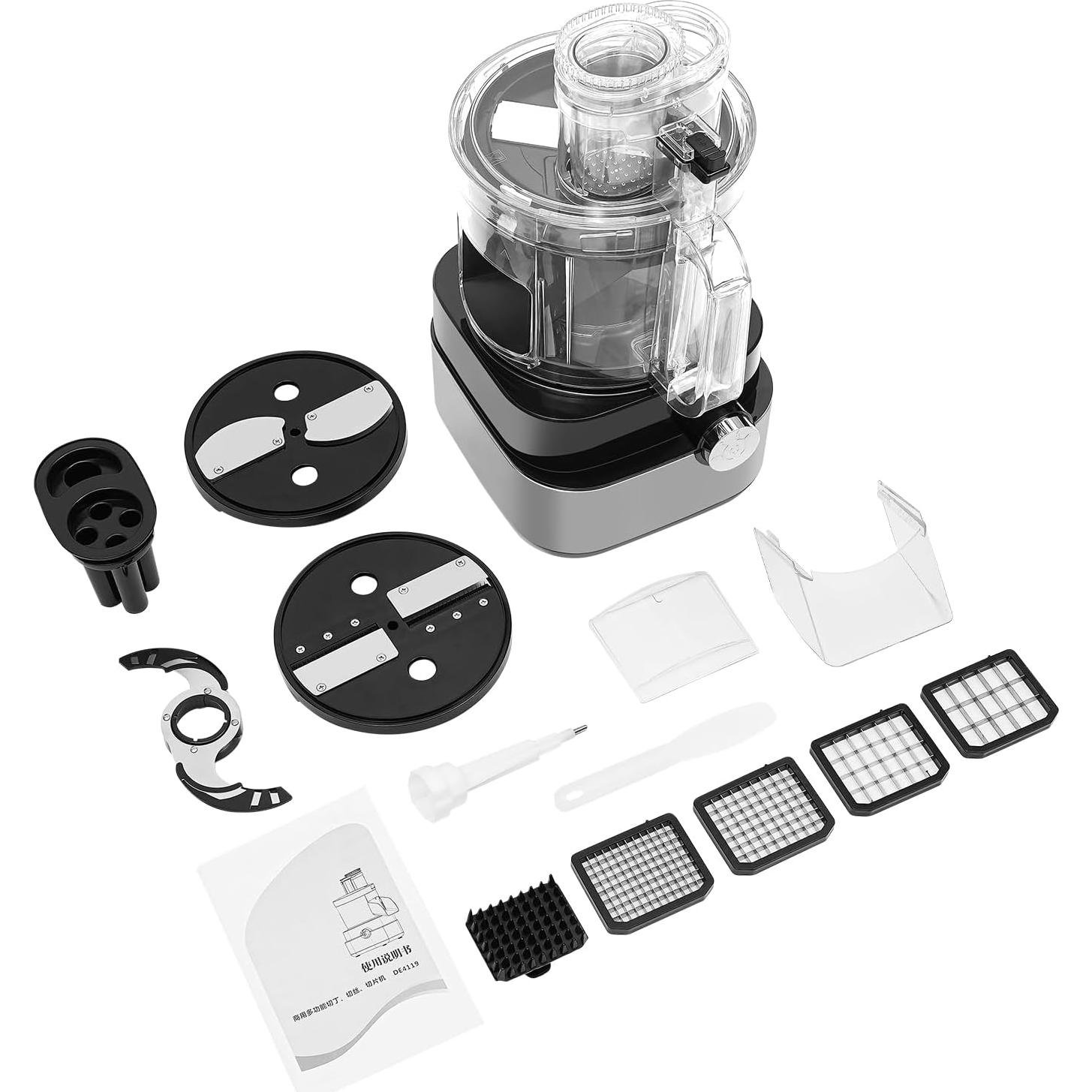 Procesador de Alimentos TREMENPOW 5 L 600W Eléctrico 5-en-1