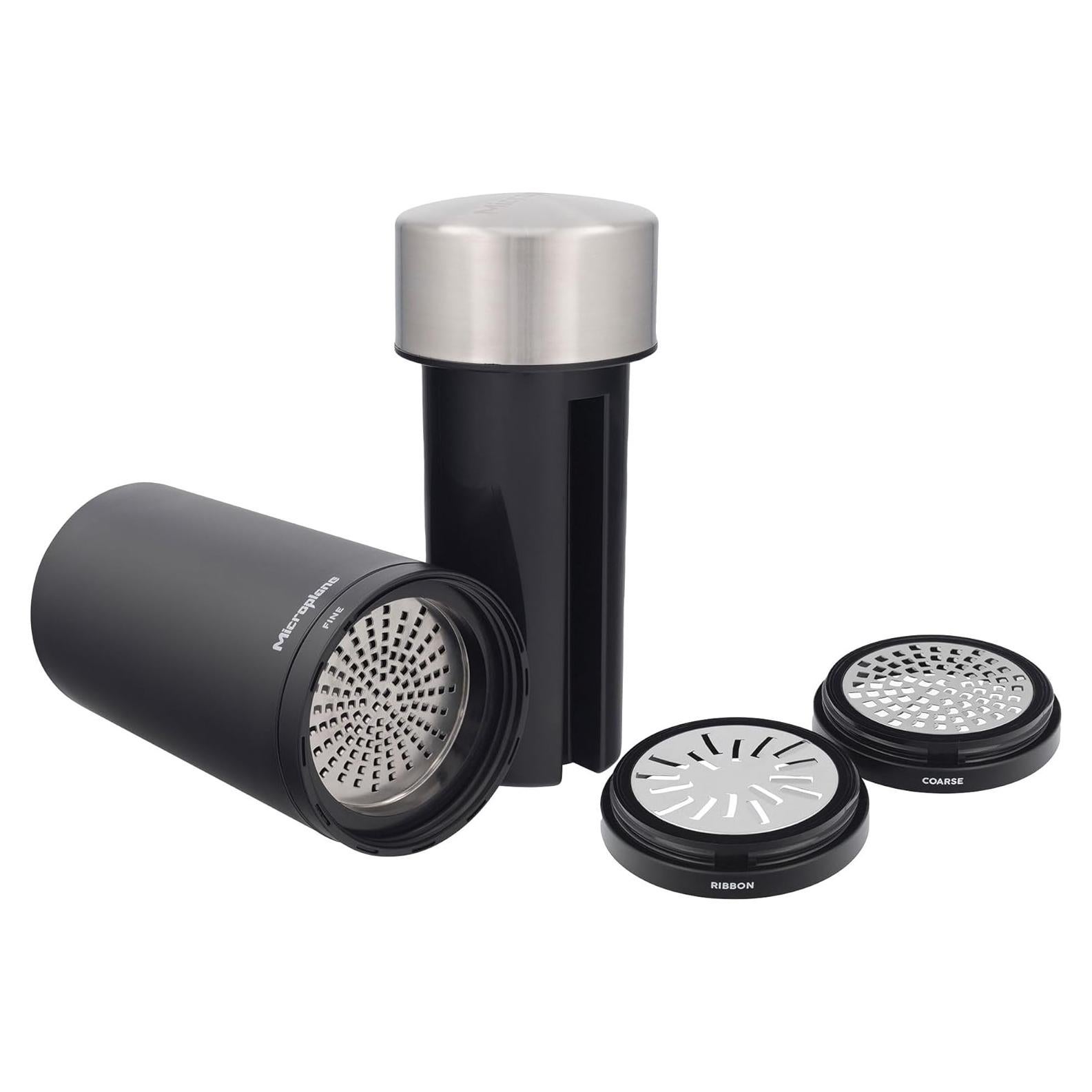 Rallador Universal Microplane de Acero Inoxidable 3 Cuchillas