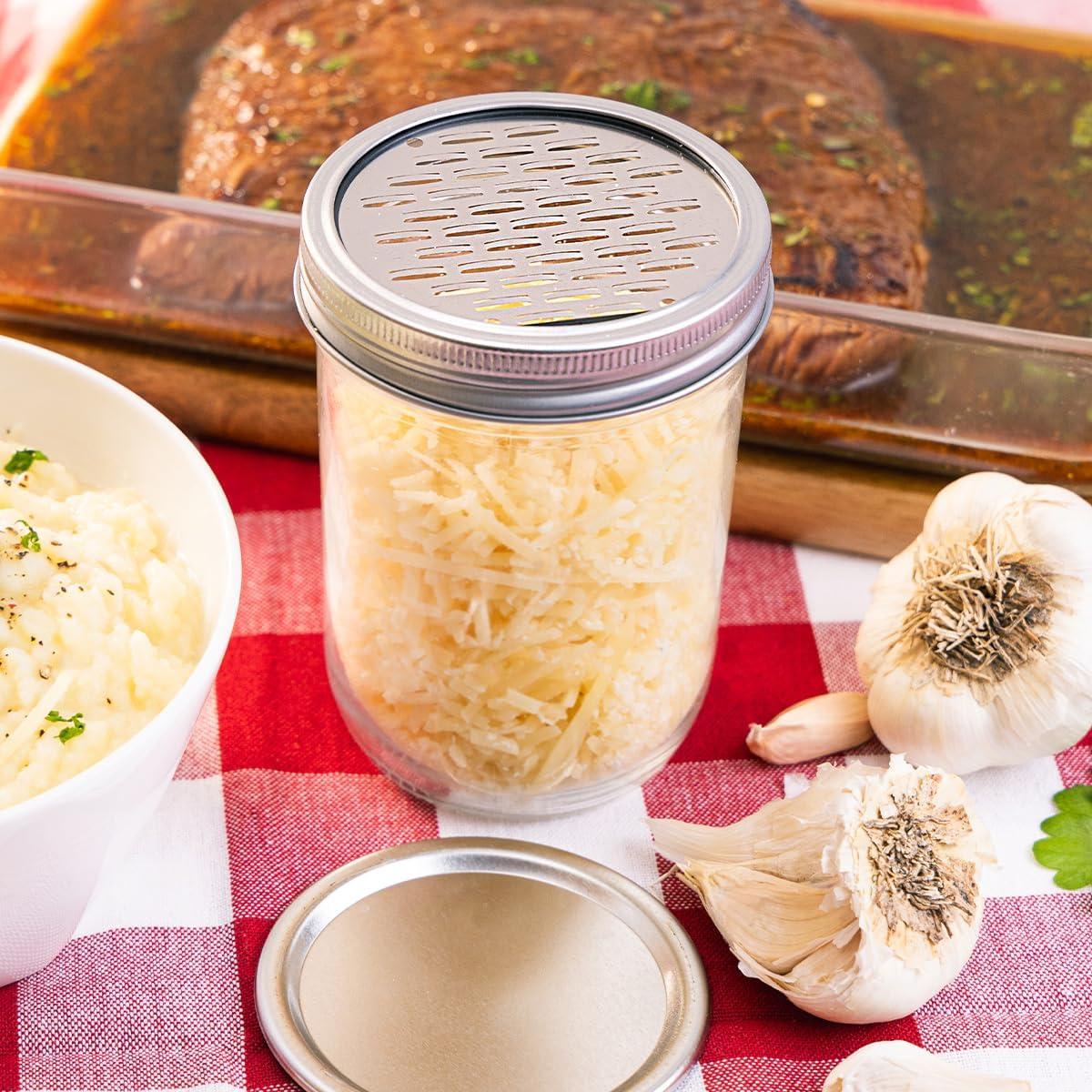 Juego de Ralladores para Tarros Microplane - Acero Inoxidable