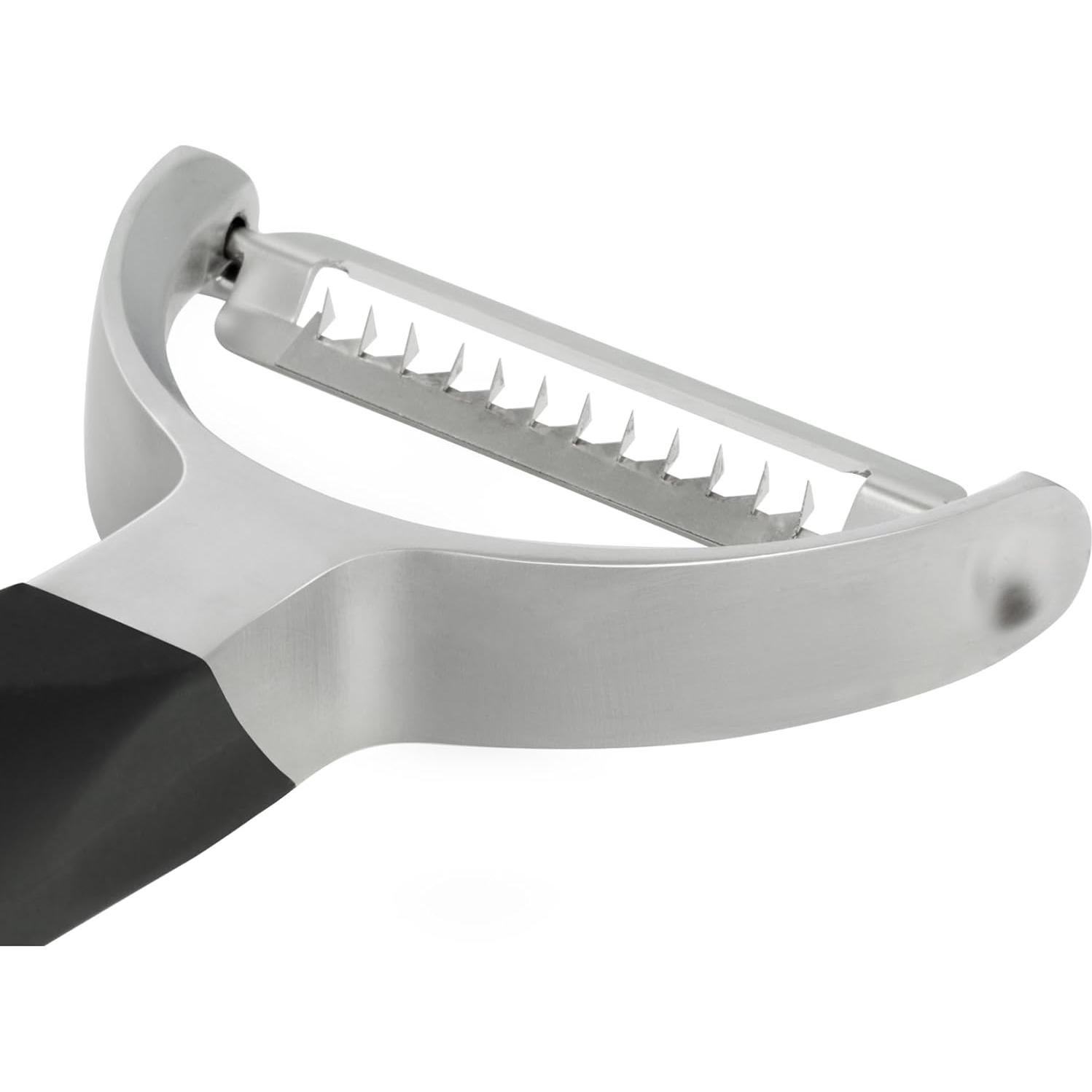 Pelador Juliana Microplane Y - Acero Inoxidable Ergonómico