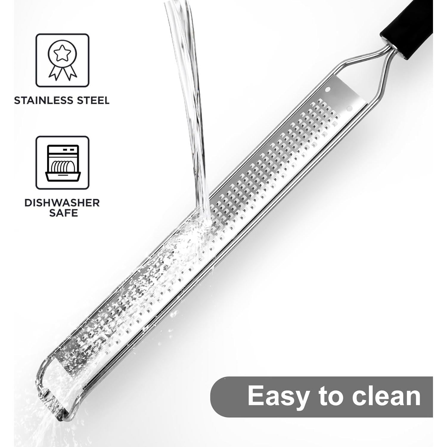 Rallador de Cocina Premium LU CARTREF Acero Inoxidable 40.64 cm