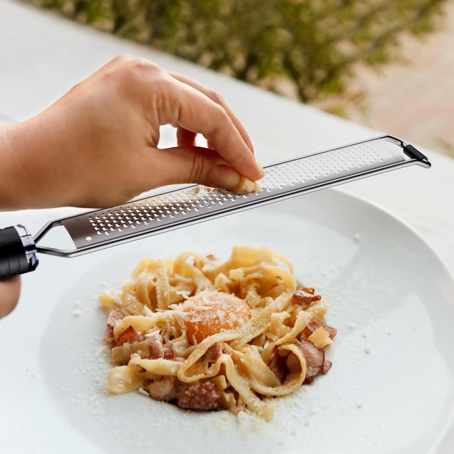 Rallador de Limón y Queso TYZUIAW 38.1 cm Acero Inoxidable