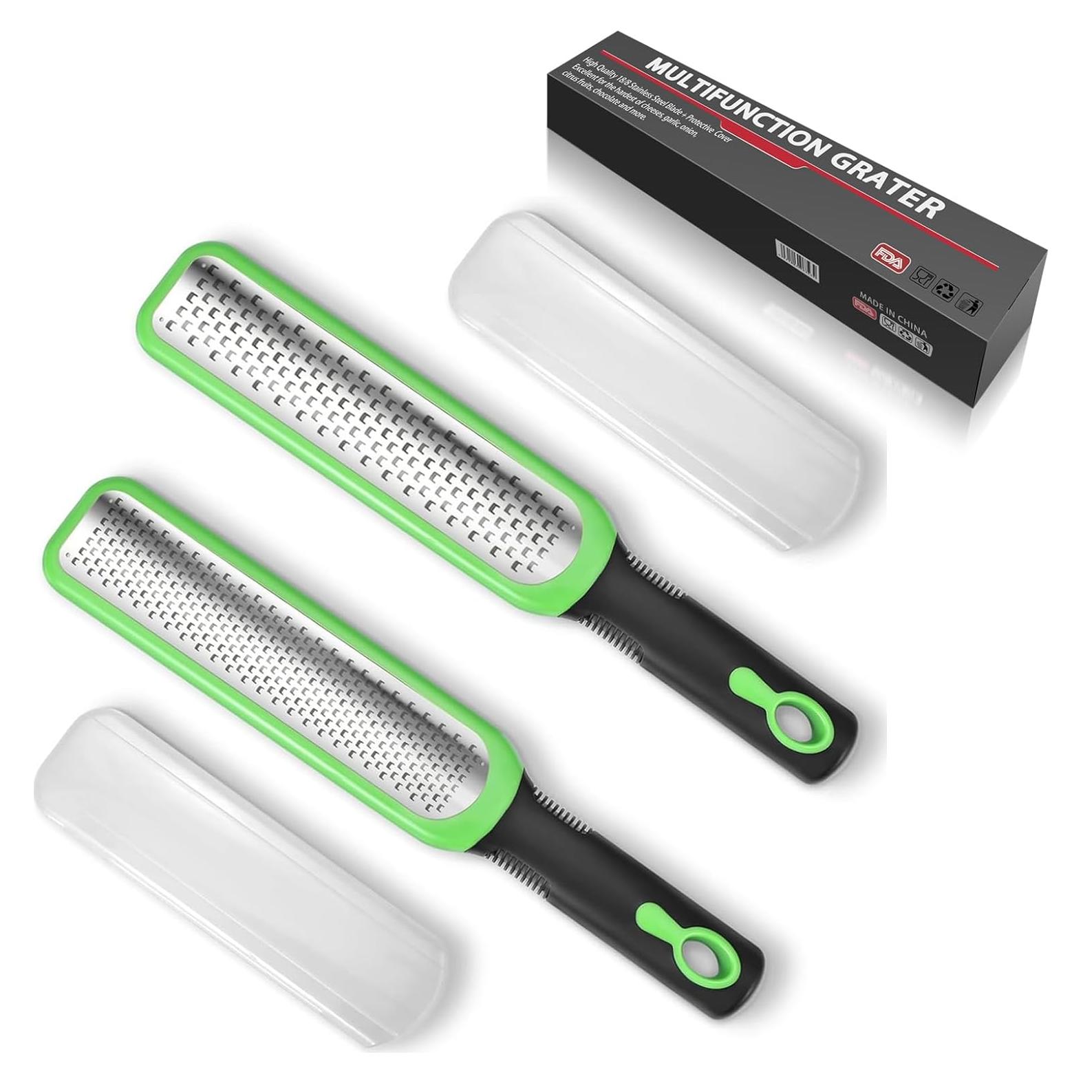 Juego de Ralladores Zester TENTA KITCHEN 2 Piezas Acero Inoxidable