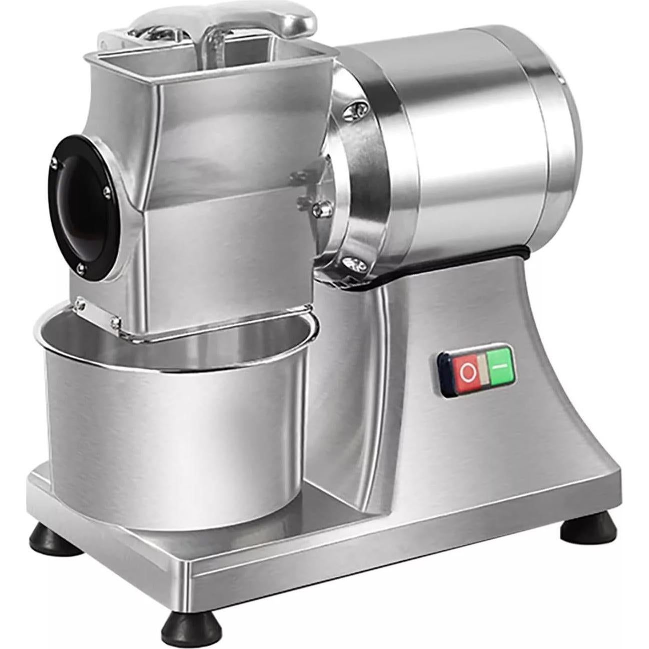 Rallador de Queso Eléctrico ZAWAYINE 550W 40kg/h Acero Inoxidable