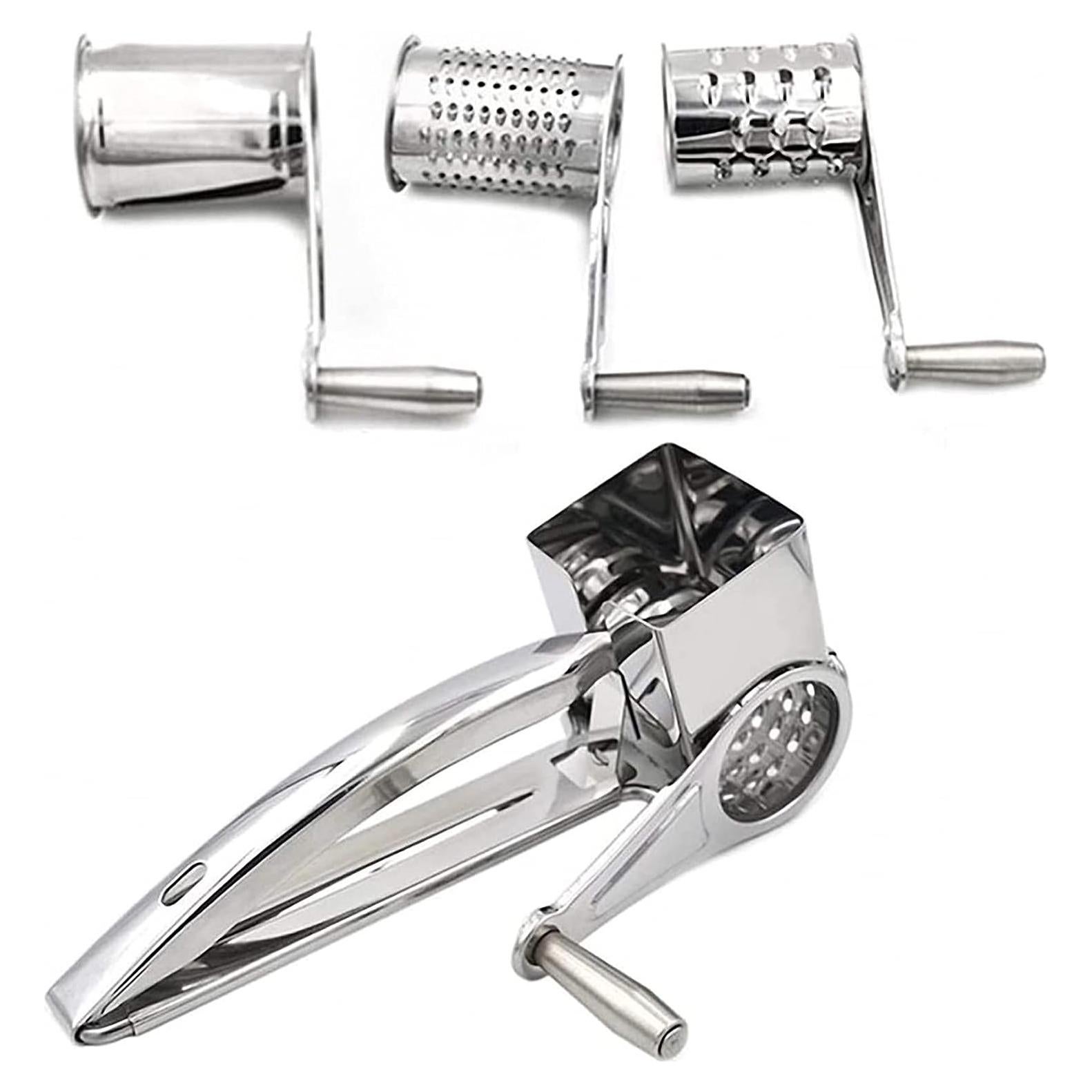 Rallador Multifuncional Saim con 4 Cilindros de Acero Inoxidable