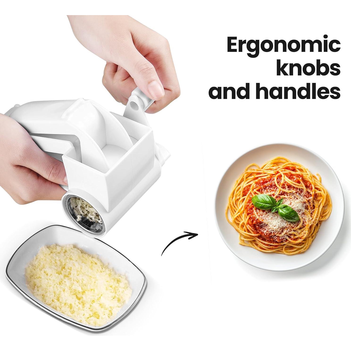 Rallador de Queso NEZUIBAN Cilíndrico 141g Acero Inoxidable