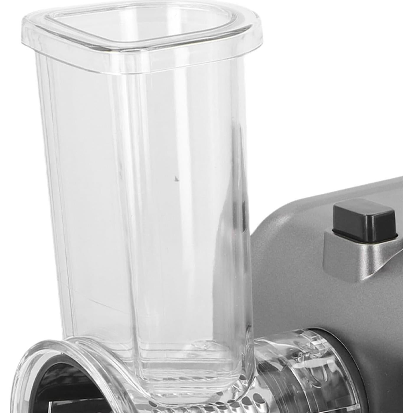 Rallador de Queso Eléctrico ZJchao 250W 5 en 1 con Cuchillas