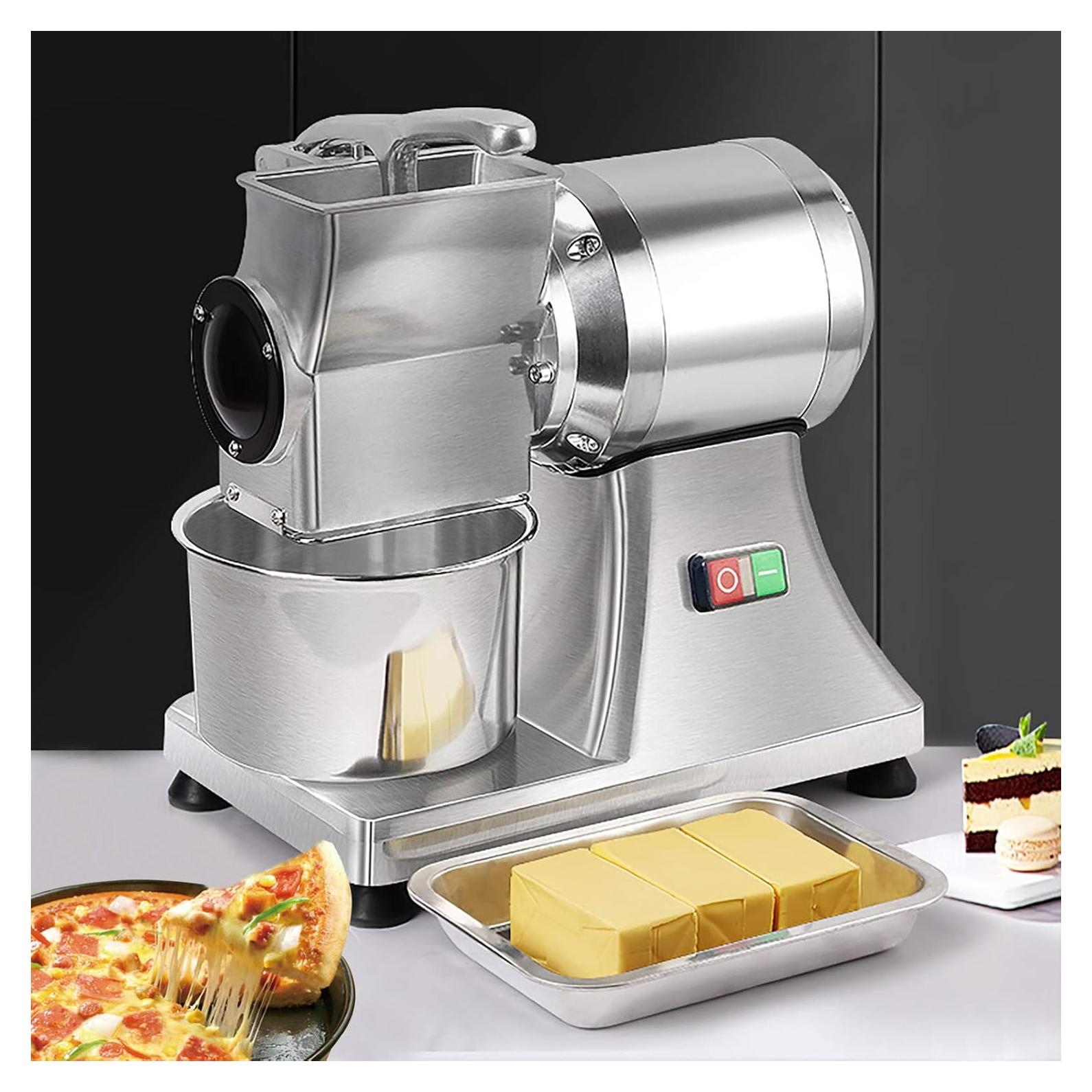 Rallador de Queso Eléctrico LIANDU-US 550W 40 kg/h Acero Inoxidable