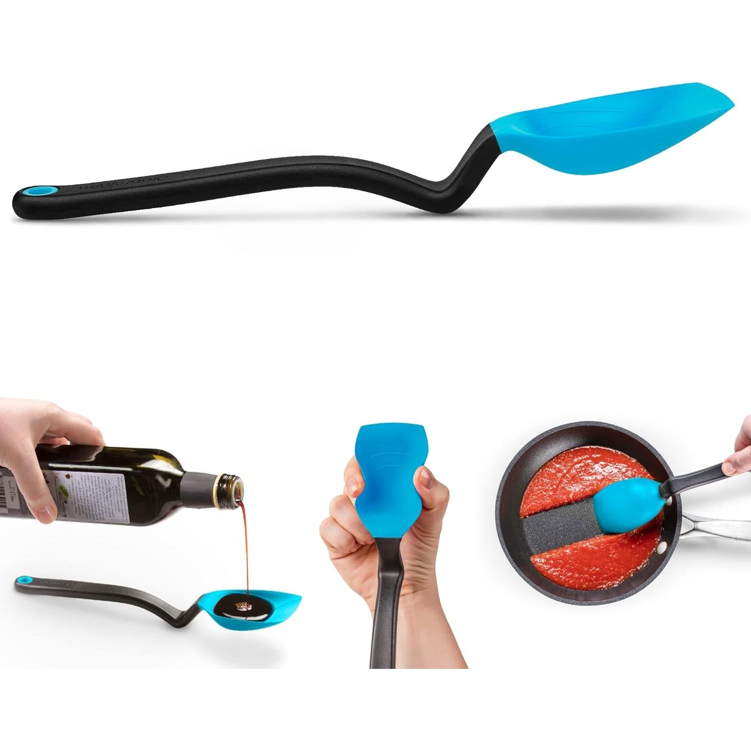 Cuchara de Silicona Supoon Dreamfarm 28 cm Antiadherente Azul