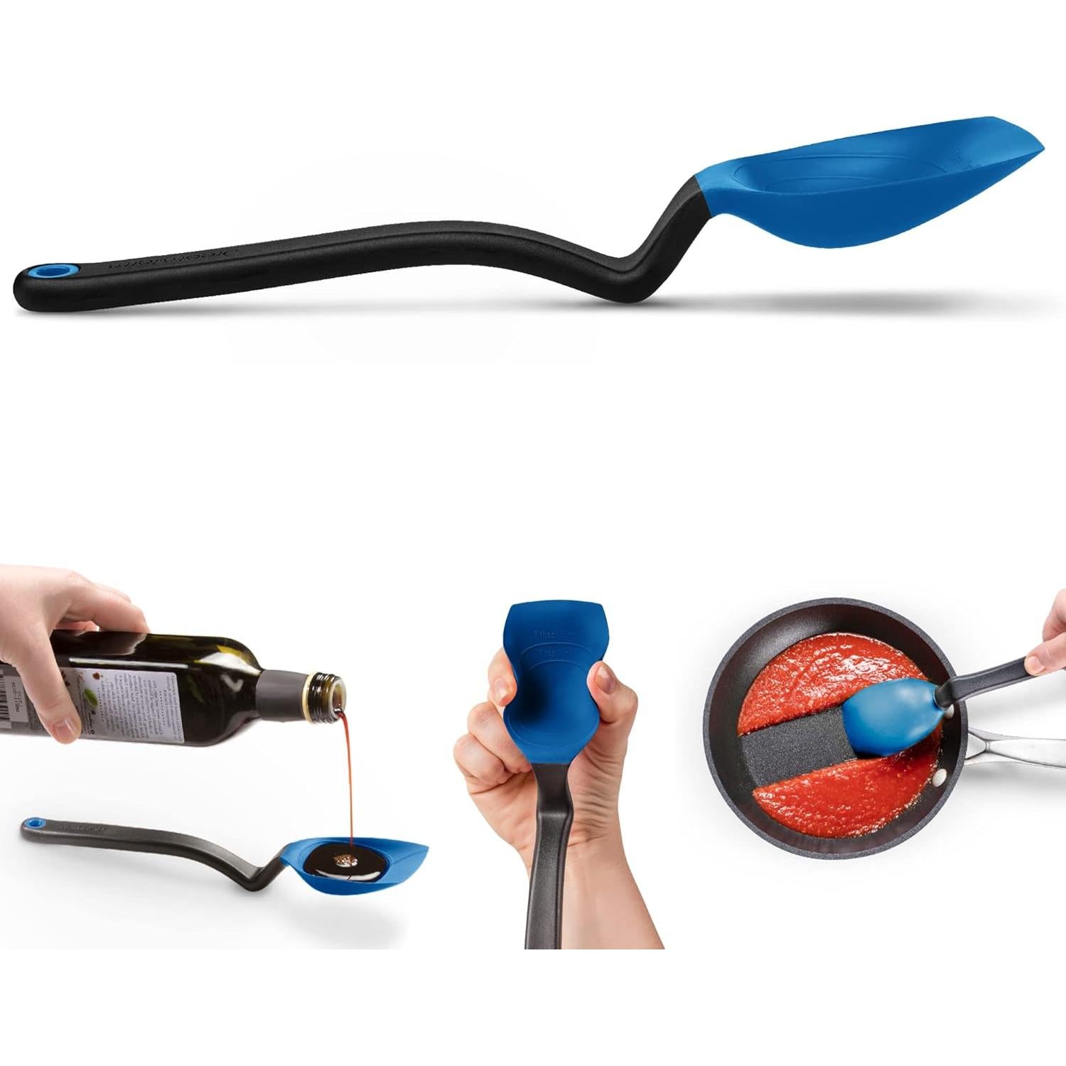 Cuchara de Silicona Supoon Dreamfarm 28 cm Antiadherente Azul