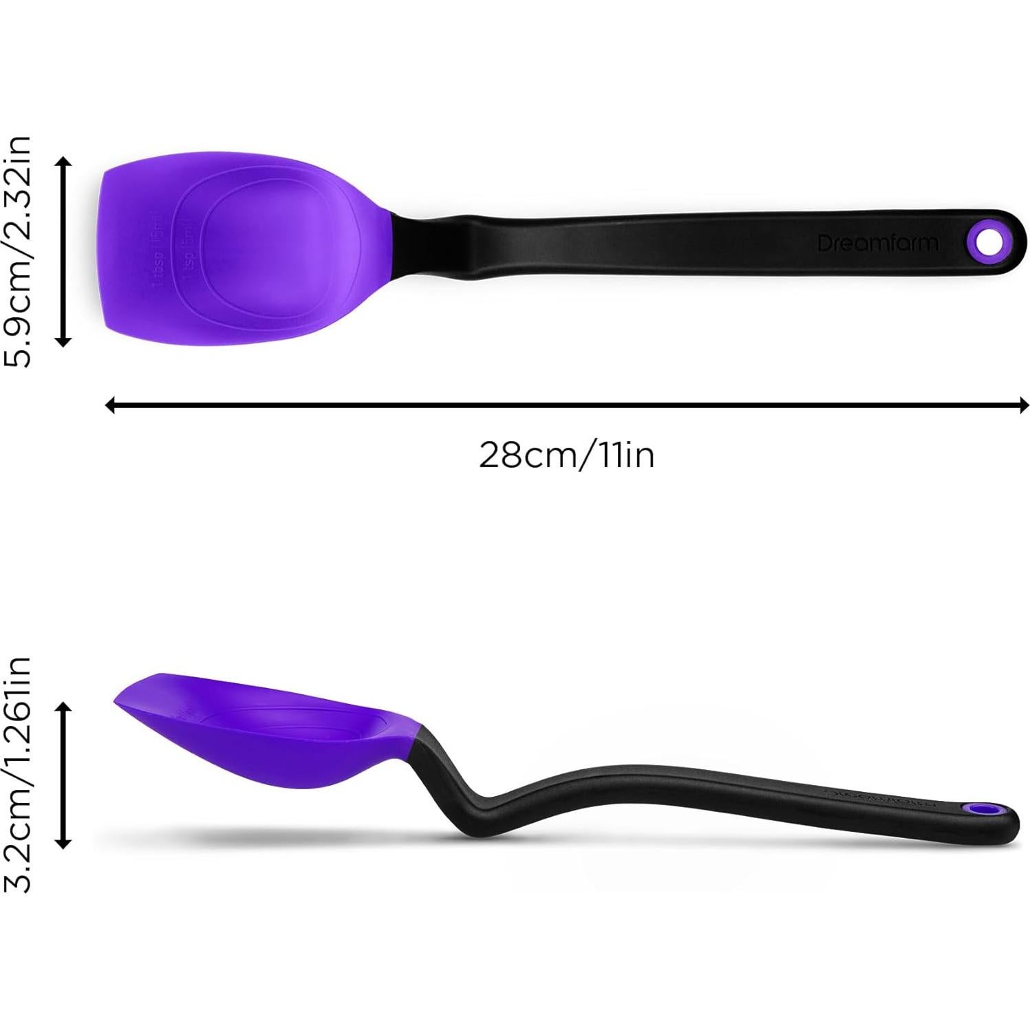 Cuchara de Silicona Antiadherente Dreamfarm Supoon 27.9cm