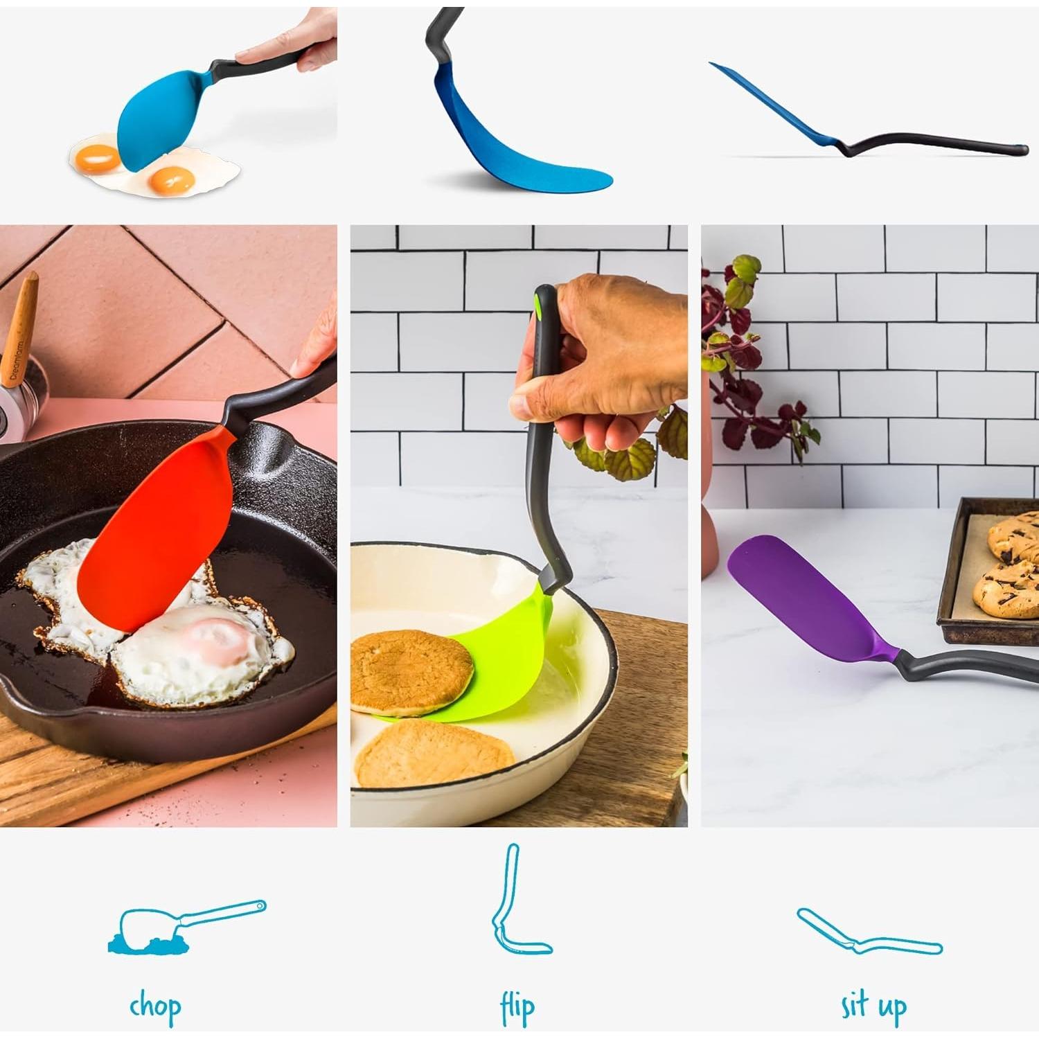 Espátula Chopula Dreamfarm 30.5 cm Flexible Azul Nylon