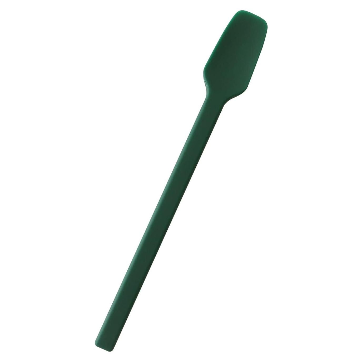 Cuchara de Silicona Mini Carrotez Verde Profundo 18.5 cm