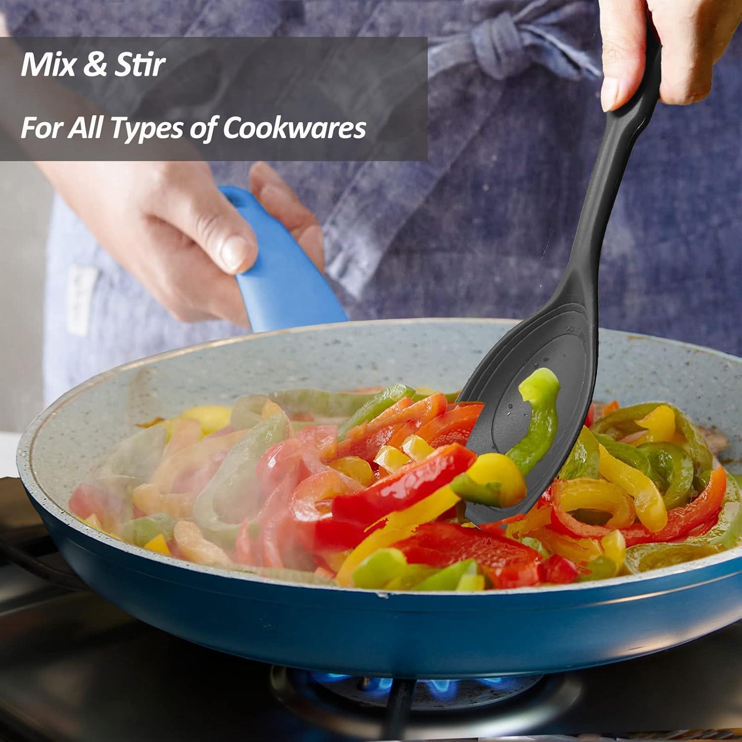 Cuchara de Cocina de Silicona VOVOLY Grande Antiadherente