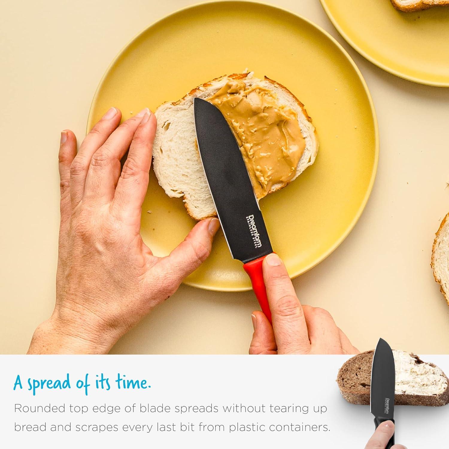 Cuchillo de Pelar Dreamfarm DFKD5127 Acero Inoxidable Rojo