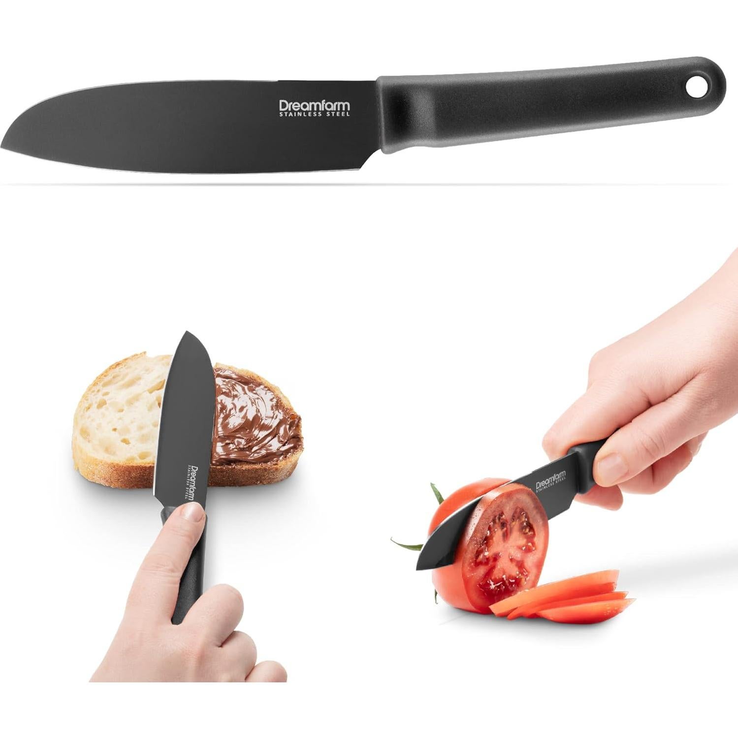 Cuchillo de Pelar Dreamfarm DFKD5127 Acero Inoxidable Rojo