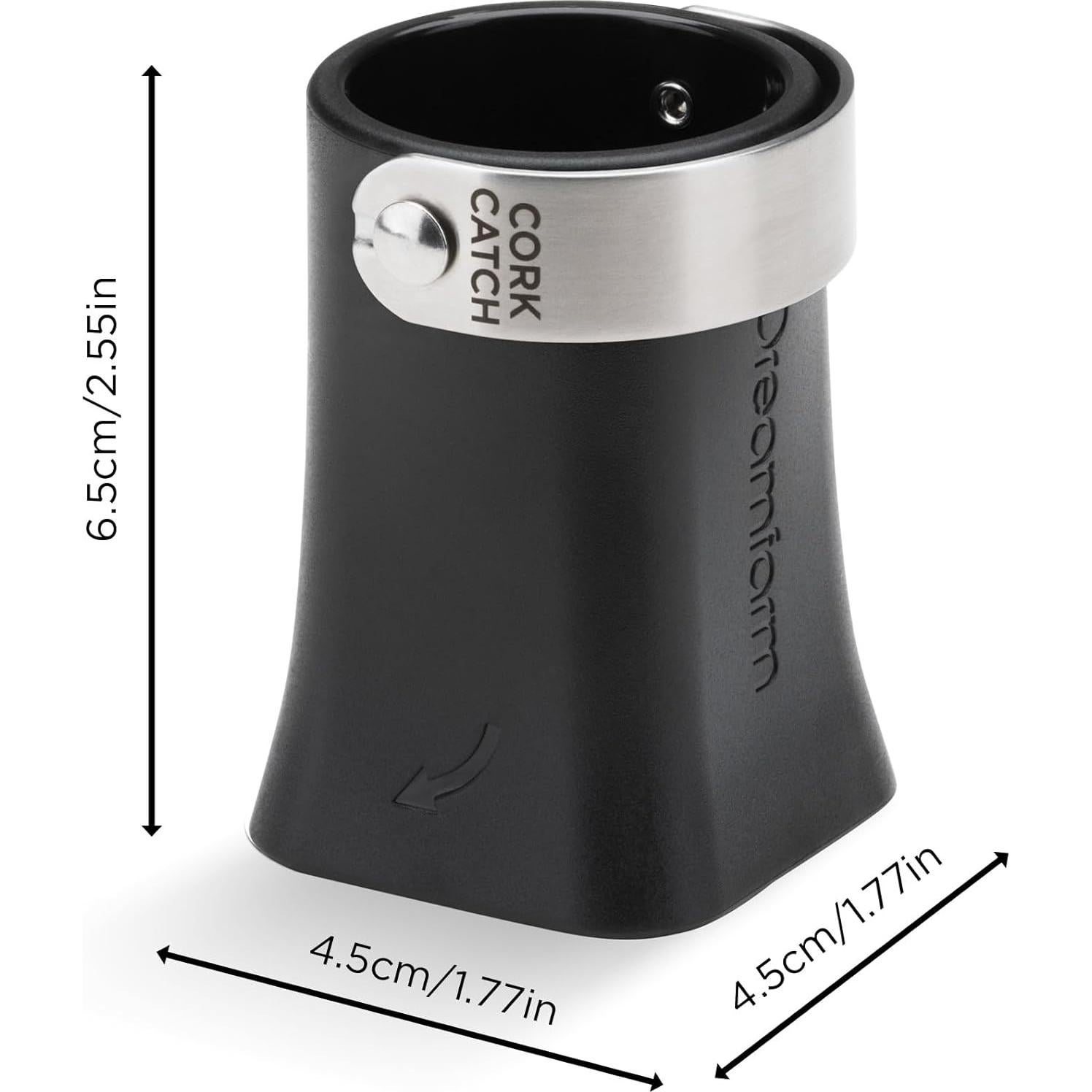 Abridor de Botellas de Champán Dreamfarm Champop - Negro