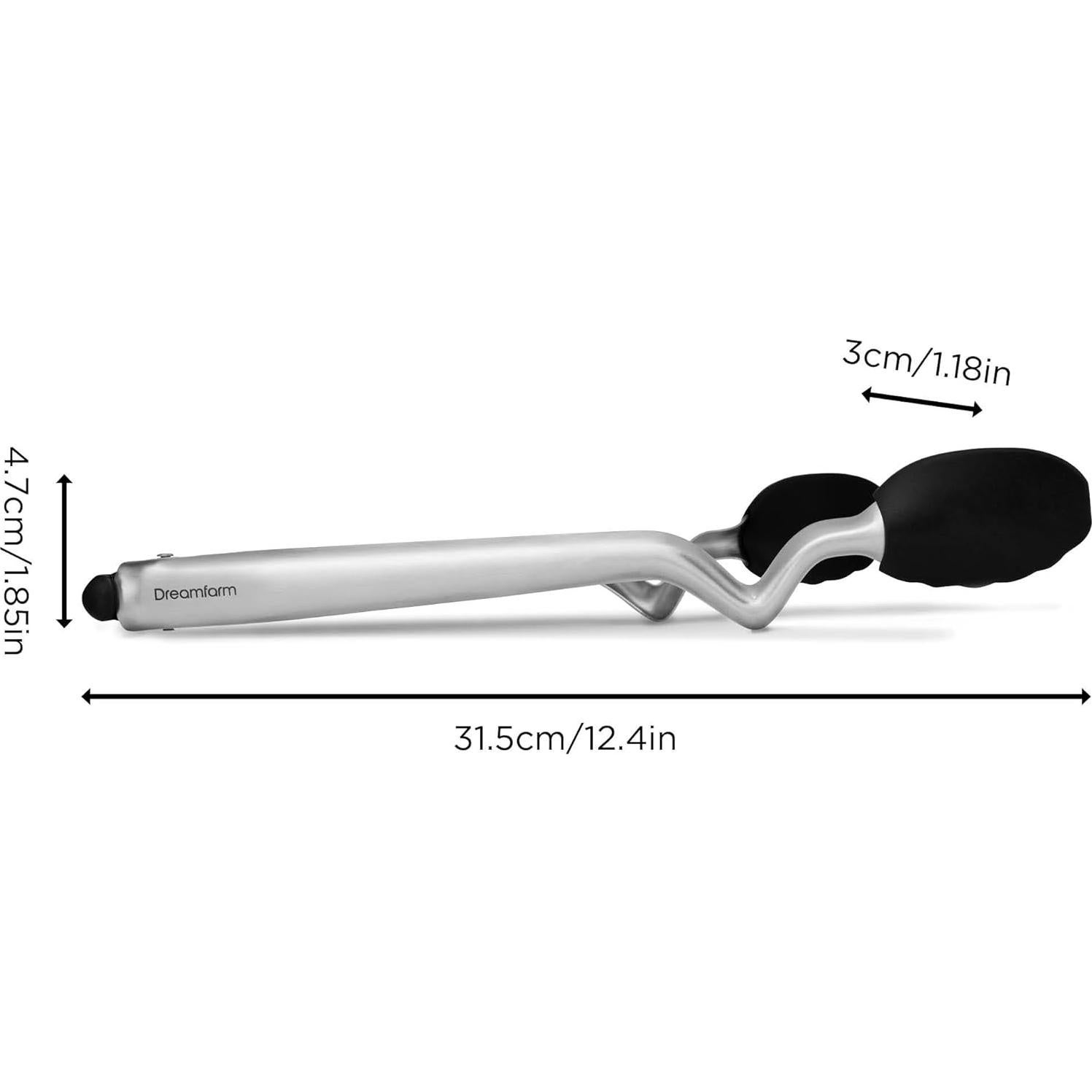 Pinzas de Cocina Dreamfarm Clongs 31.5 cm Silicona y Acero Inoxidable