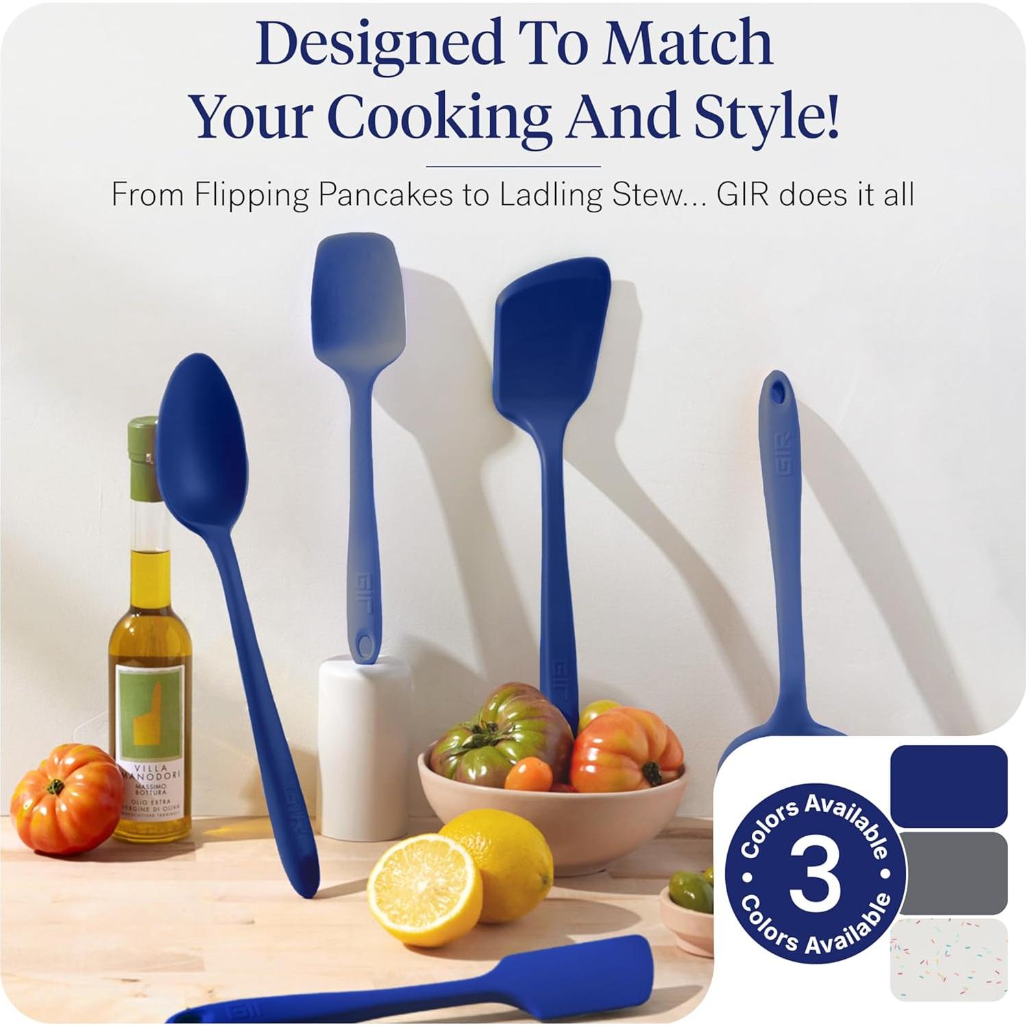 Set de Utensilios de Cocina de Silicona 10 Piezas Consíguelo Bien - Azul Real