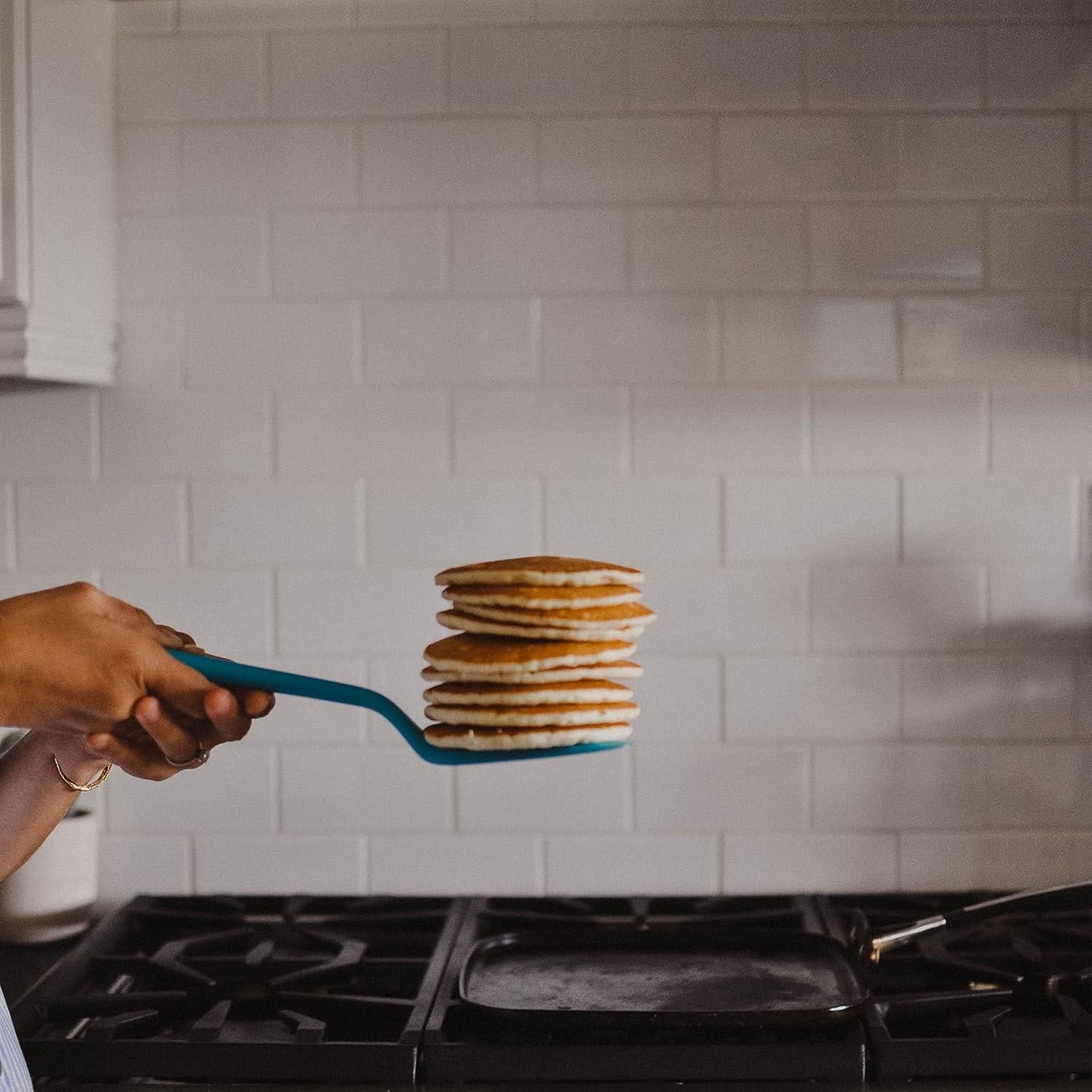 Espátula de Silicona GIR 33 cm Resistente al Calor Salvia
