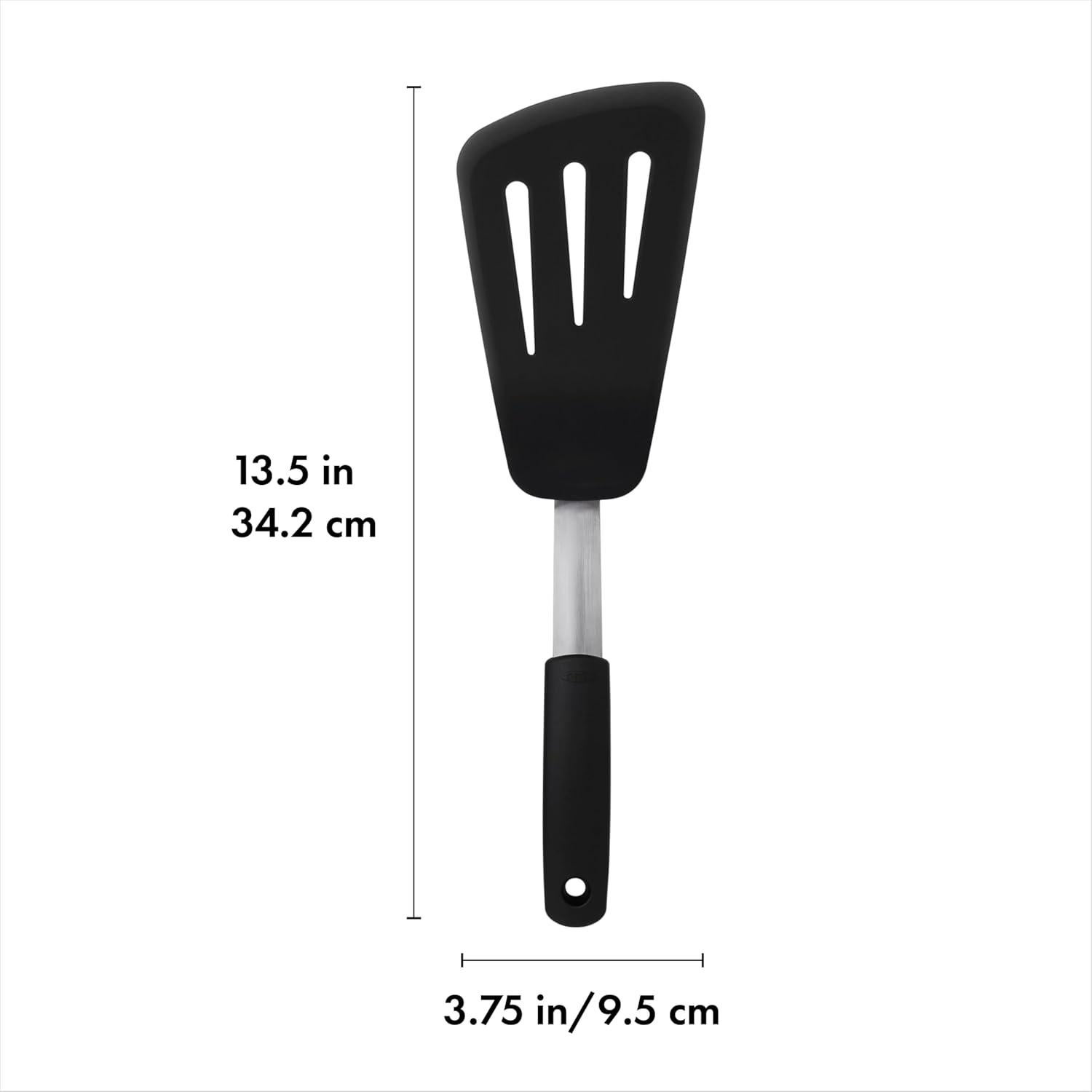 Espátula Flexible de Silicona OXO Good Grips Negra 34.3 cm