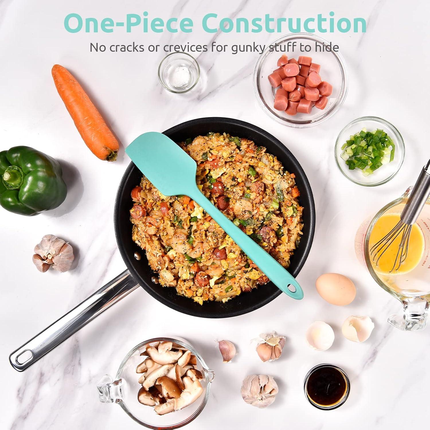 Espátula Grande de Silicona U-Taste 28.9cm Resistente al Calor 315°C