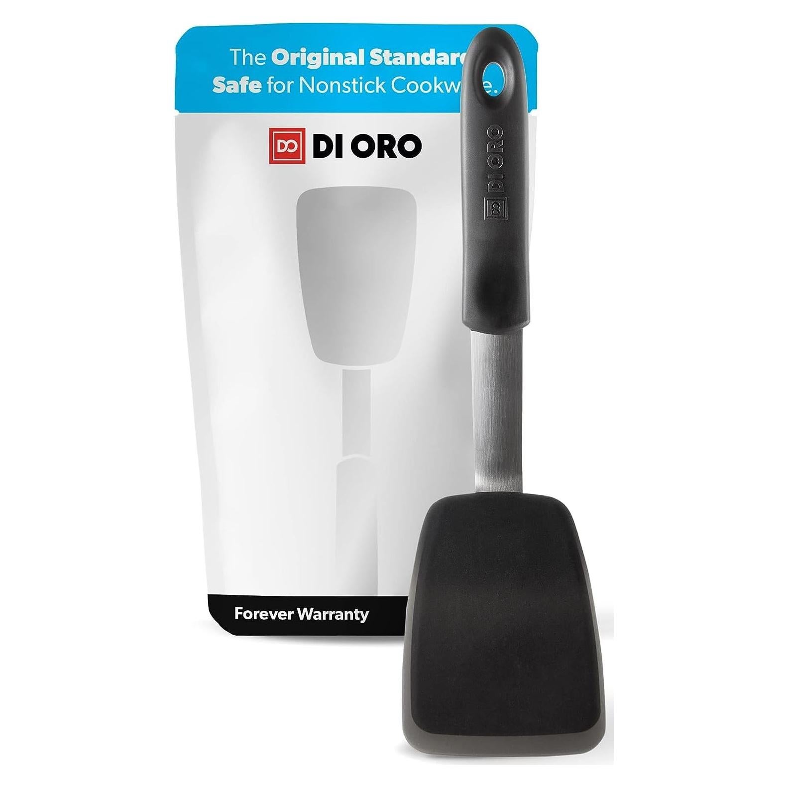 Espátula Estándar DI ORO 30 cm Acero Inoxidable Silicona