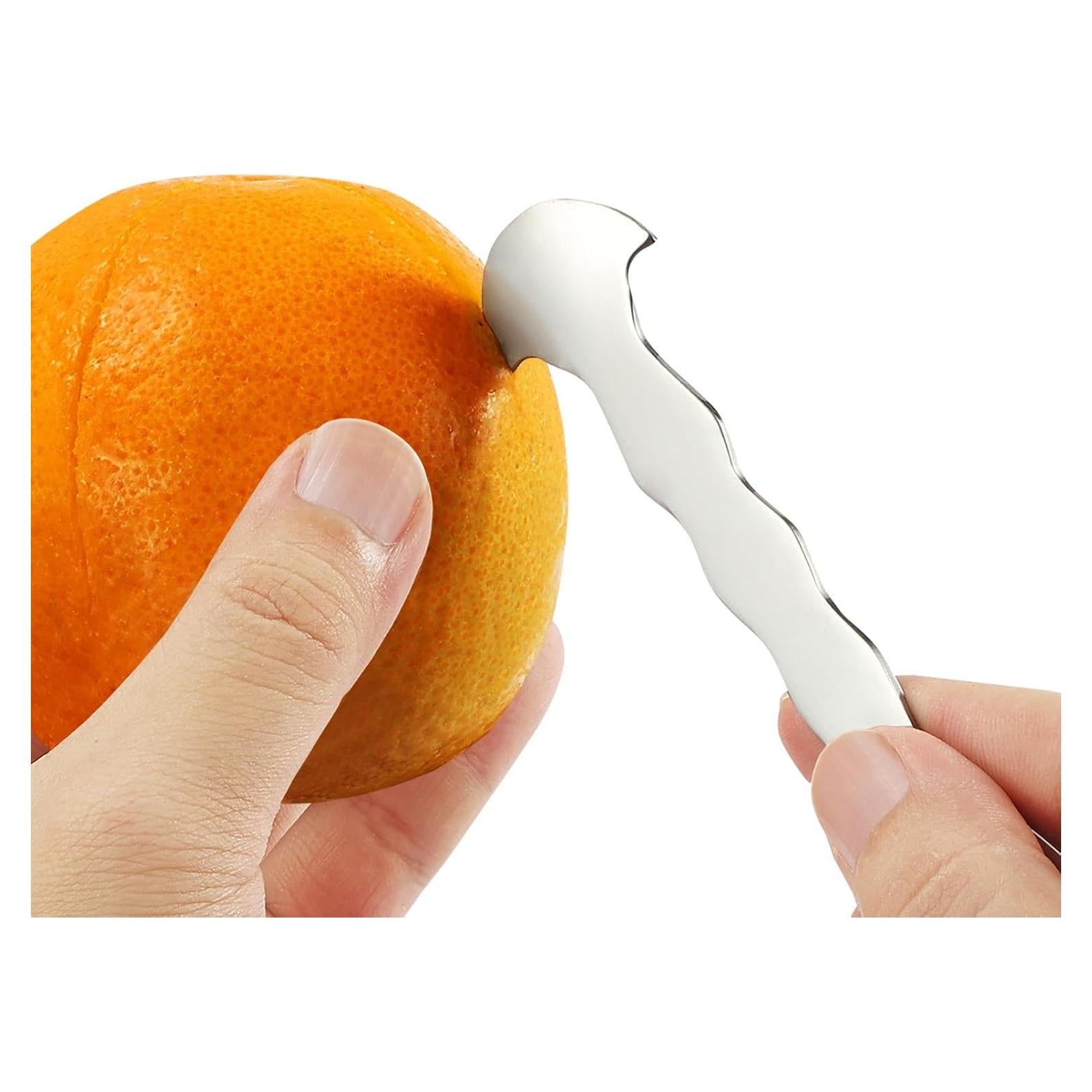 Pelador de Cítricos Iziusy de Acero Inoxidable - 2 Piezas