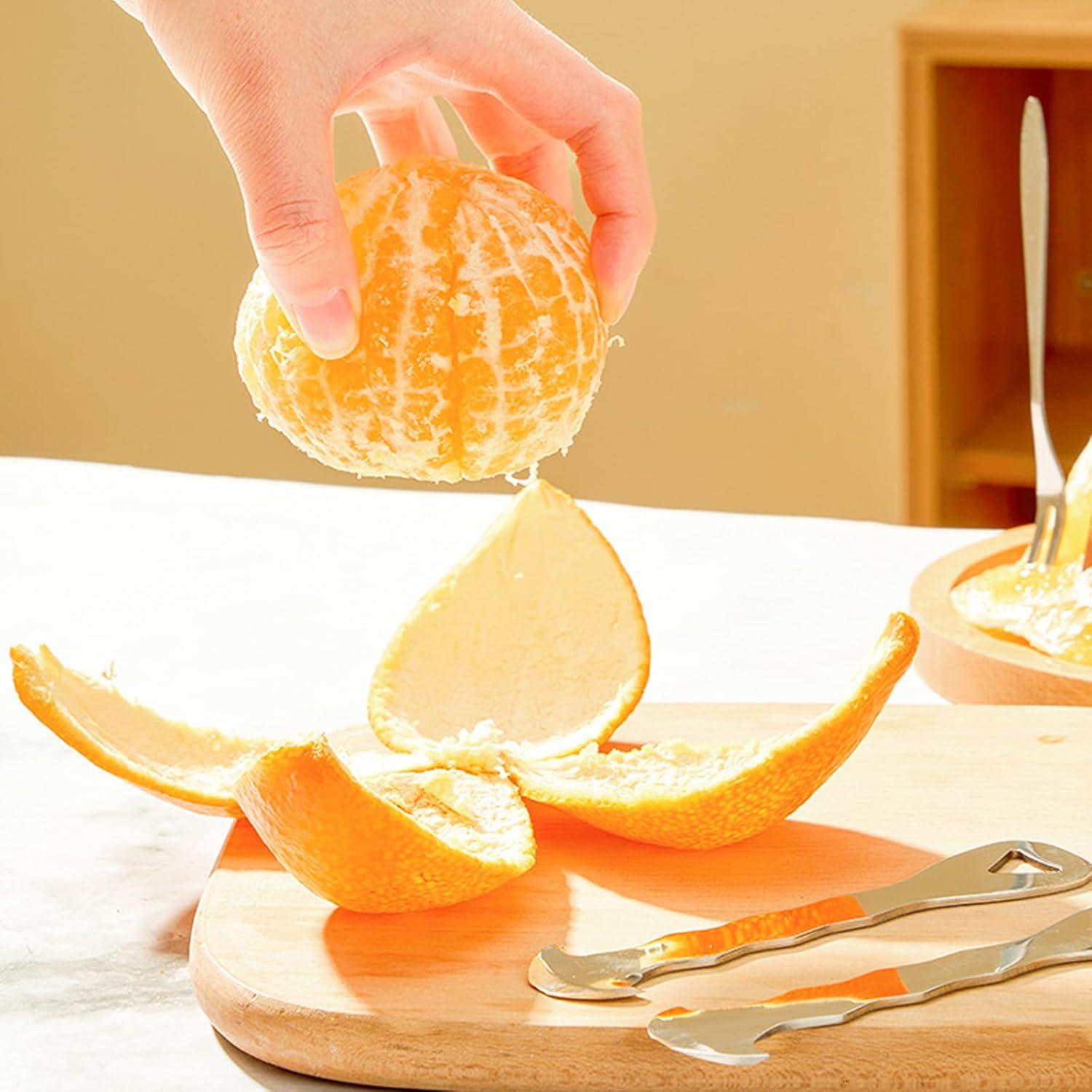 Pelador de Cítricos Iziusy de Acero Inoxidable - 2 Piezas