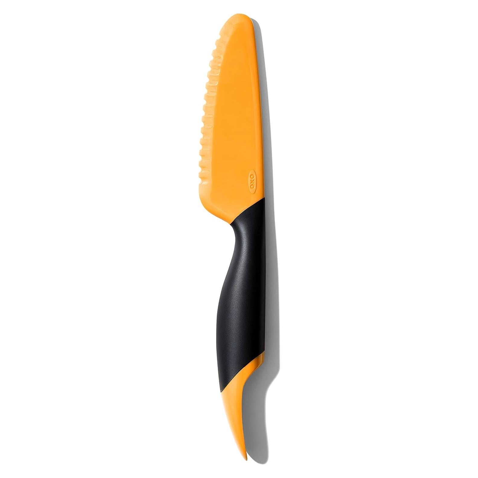 Cortador de Mango OXO Good Grips con Cuchara Naranja 17.8 cm