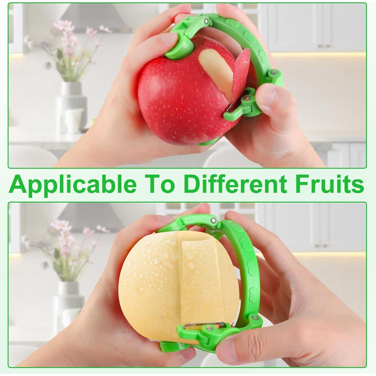 Pelador de Manzana Portátil Genérico con Hoja de Acero Inoxidable