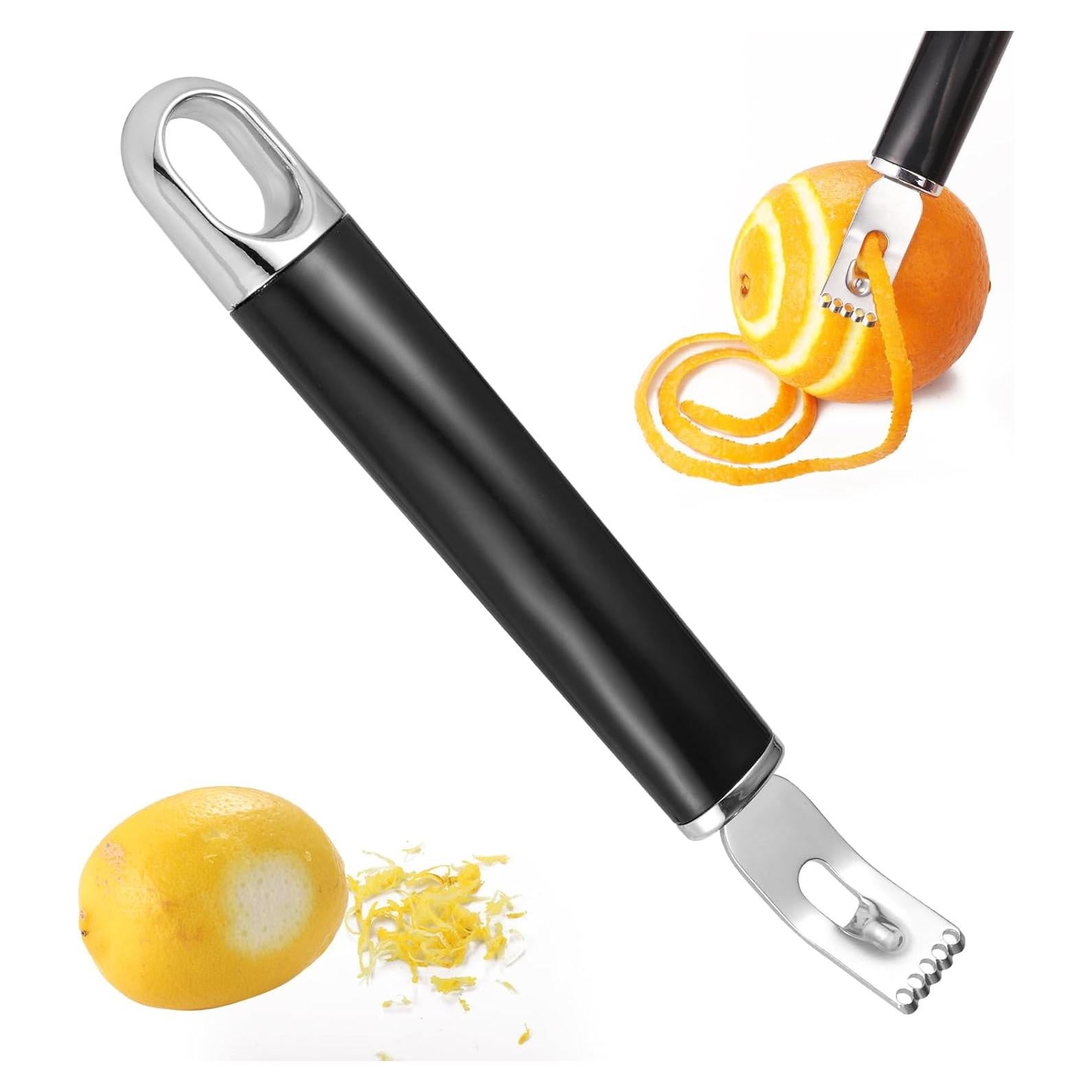 Cuchillo de Canal Pelador de Limón Acero Inoxidable 18.5cm