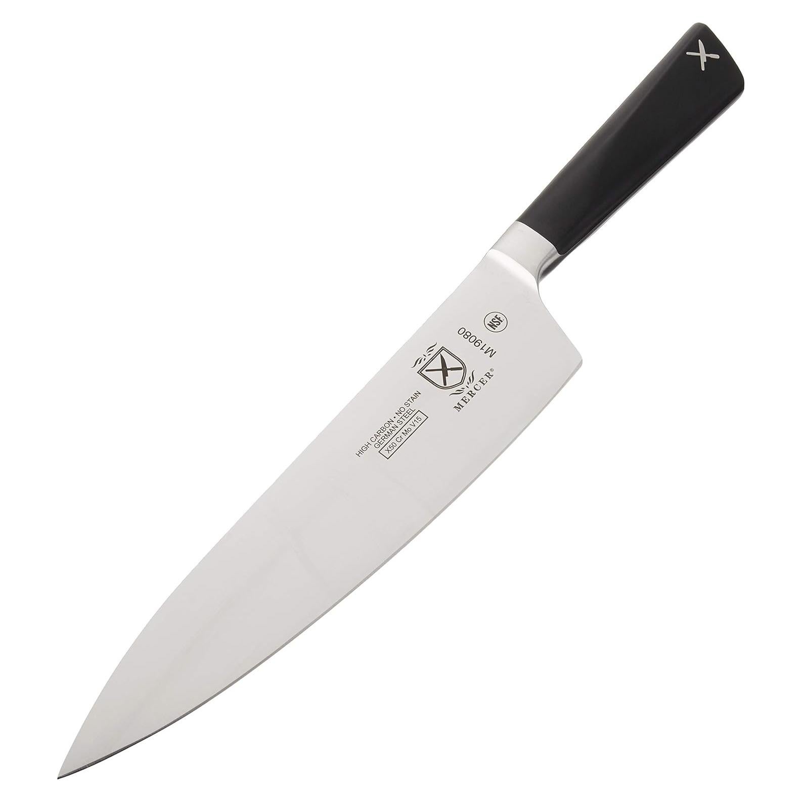 Cuchillo de Chef Forjado Mercer Culinary Züm 20.32 cm Negro