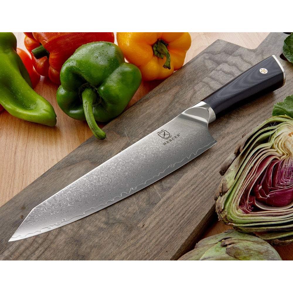Cuchillo de Chef Mercer Culinary 20.32 cm Damasco Mango G10