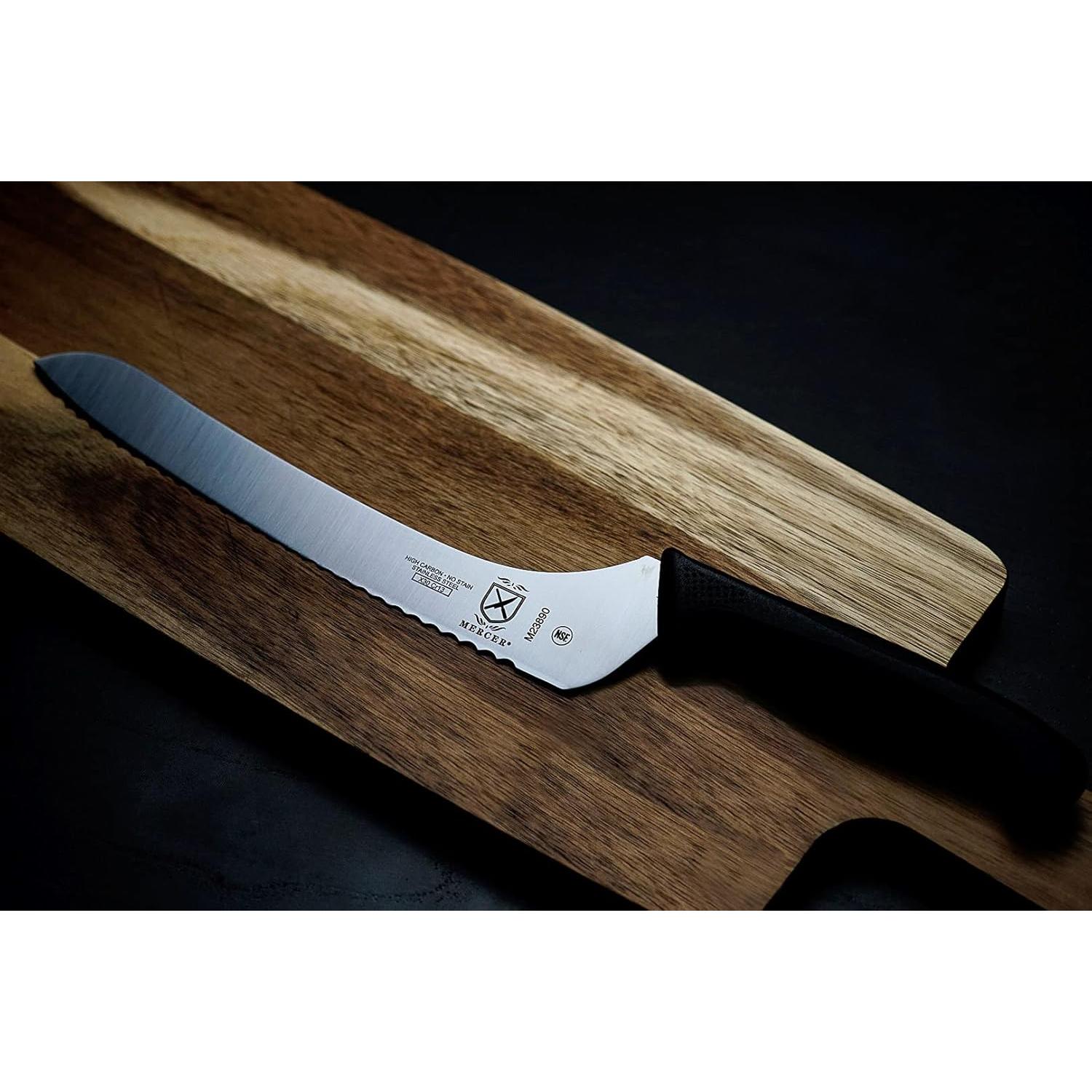 Cuchillo de Pan Mercer Culinary M23890 23 cm Bisel Ondulado