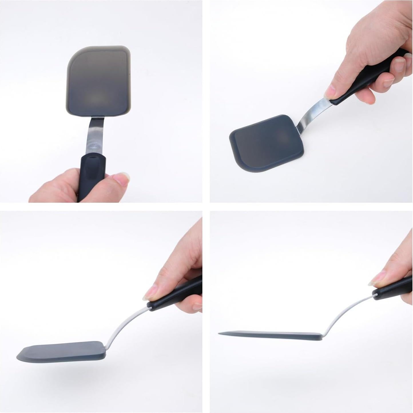 Espátula de Silicona RICHMIRTH 2 Piezas Resistente al Calor