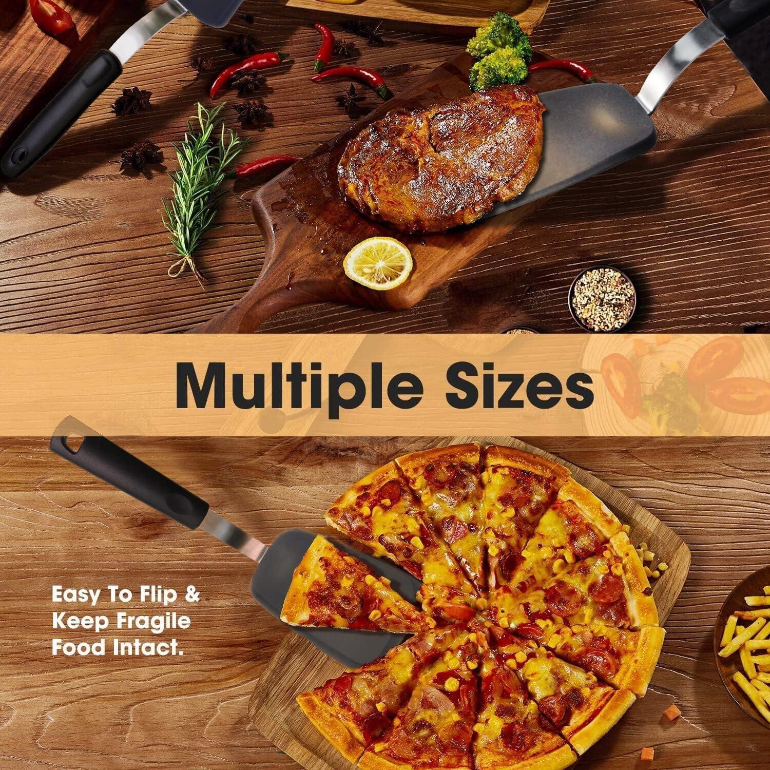 Espátula de Silicona RICHMIRTH 2 Piezas Resistente al Calor