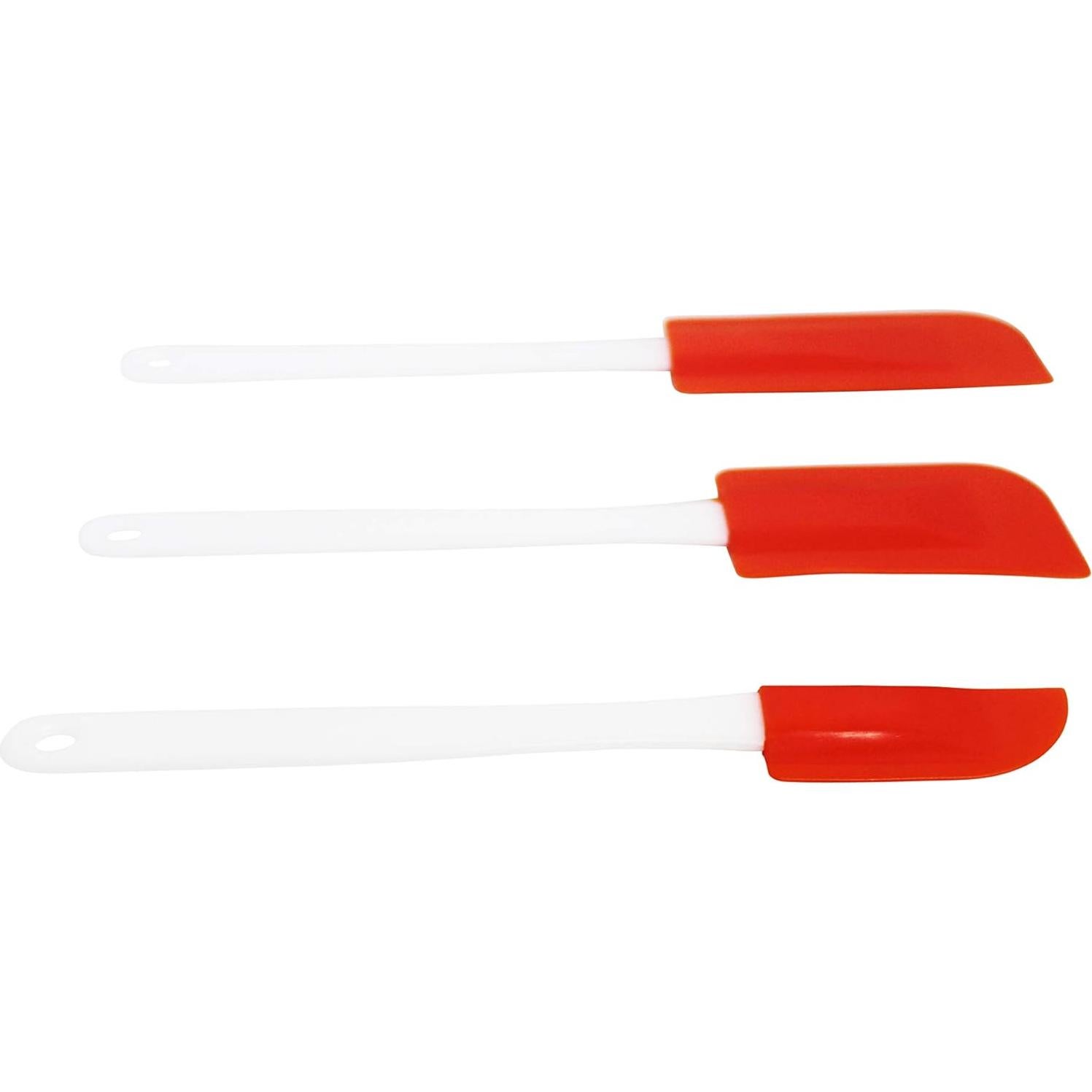 Juego de Espátulas de Plástico IMUSA 3 Piezas Naranja